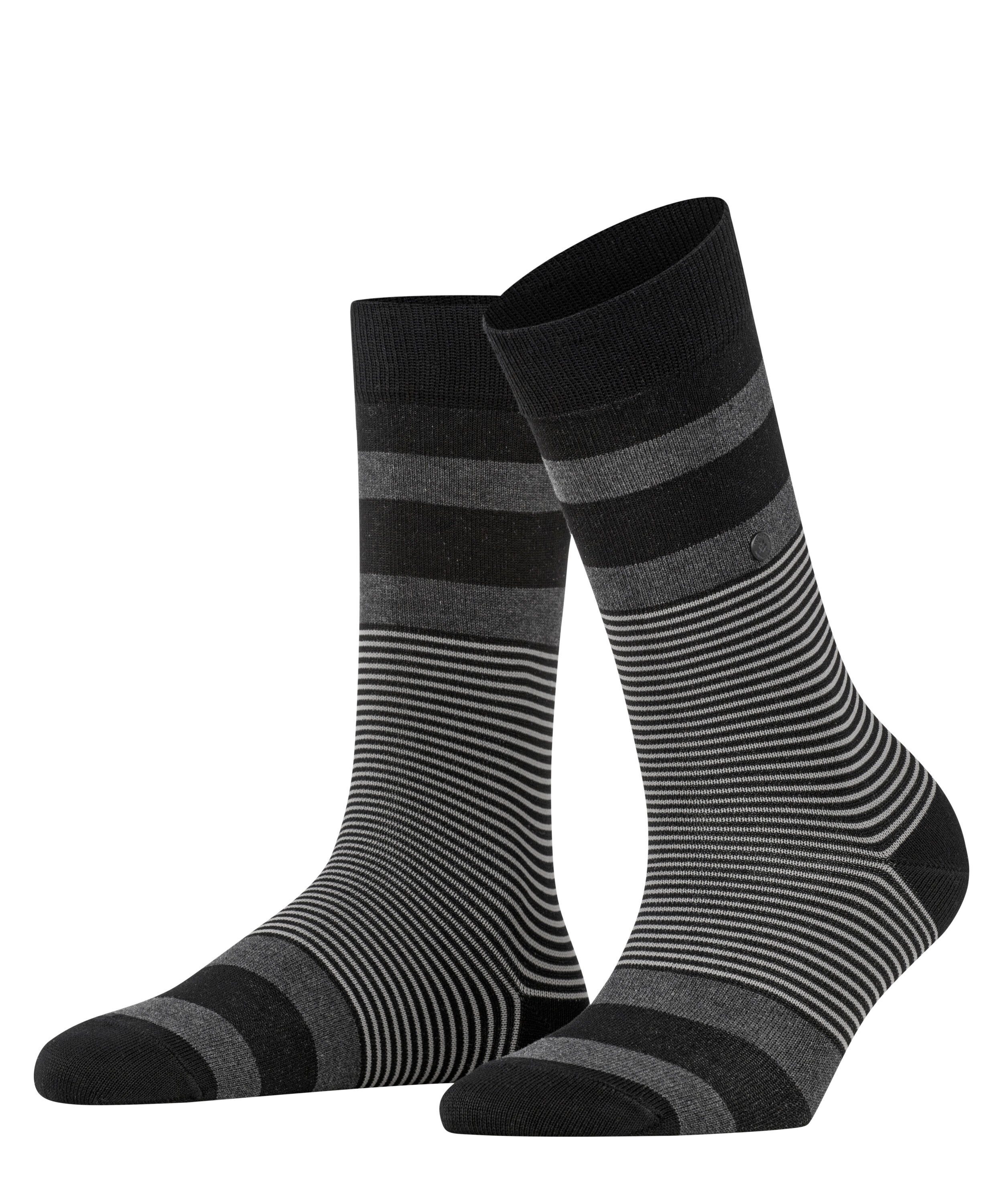 Burlington Socken Black Stripe (1-Paar) black (3000)