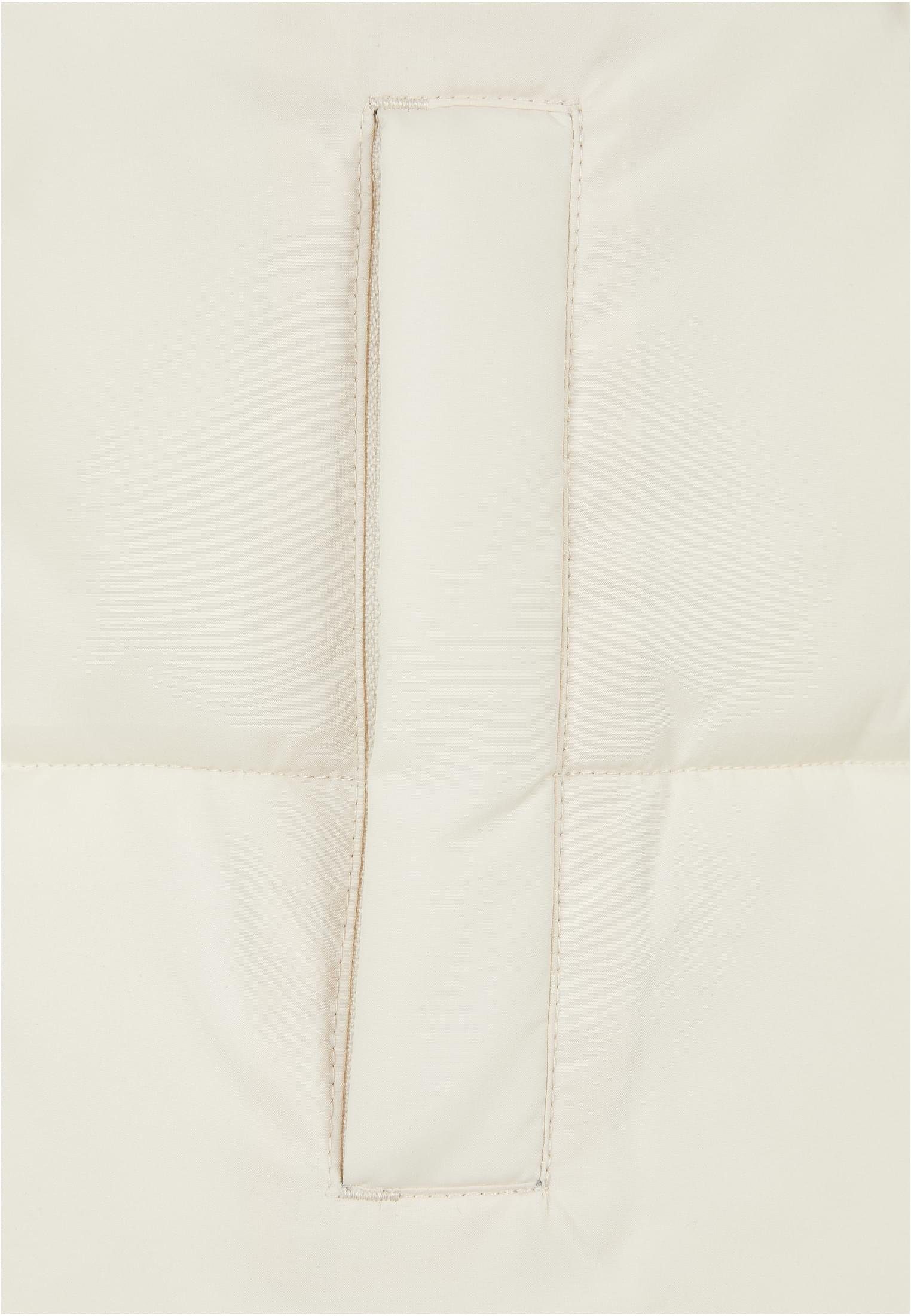 Vest Waisted Puffer CLASSICS URBAN Jerseyweste Damen Ladies whitesand (1-tlg)
