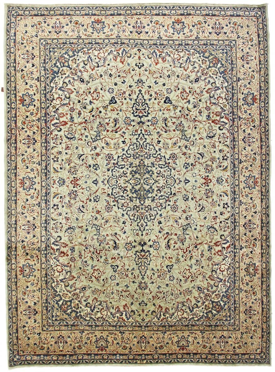 Orientteppich Yazd 307x412 Handgeknüpfter Orientteppich / Perserteppich, Nain Trading, rechteckig, Höhe: 12 mm | Kurzflor-Teppiche