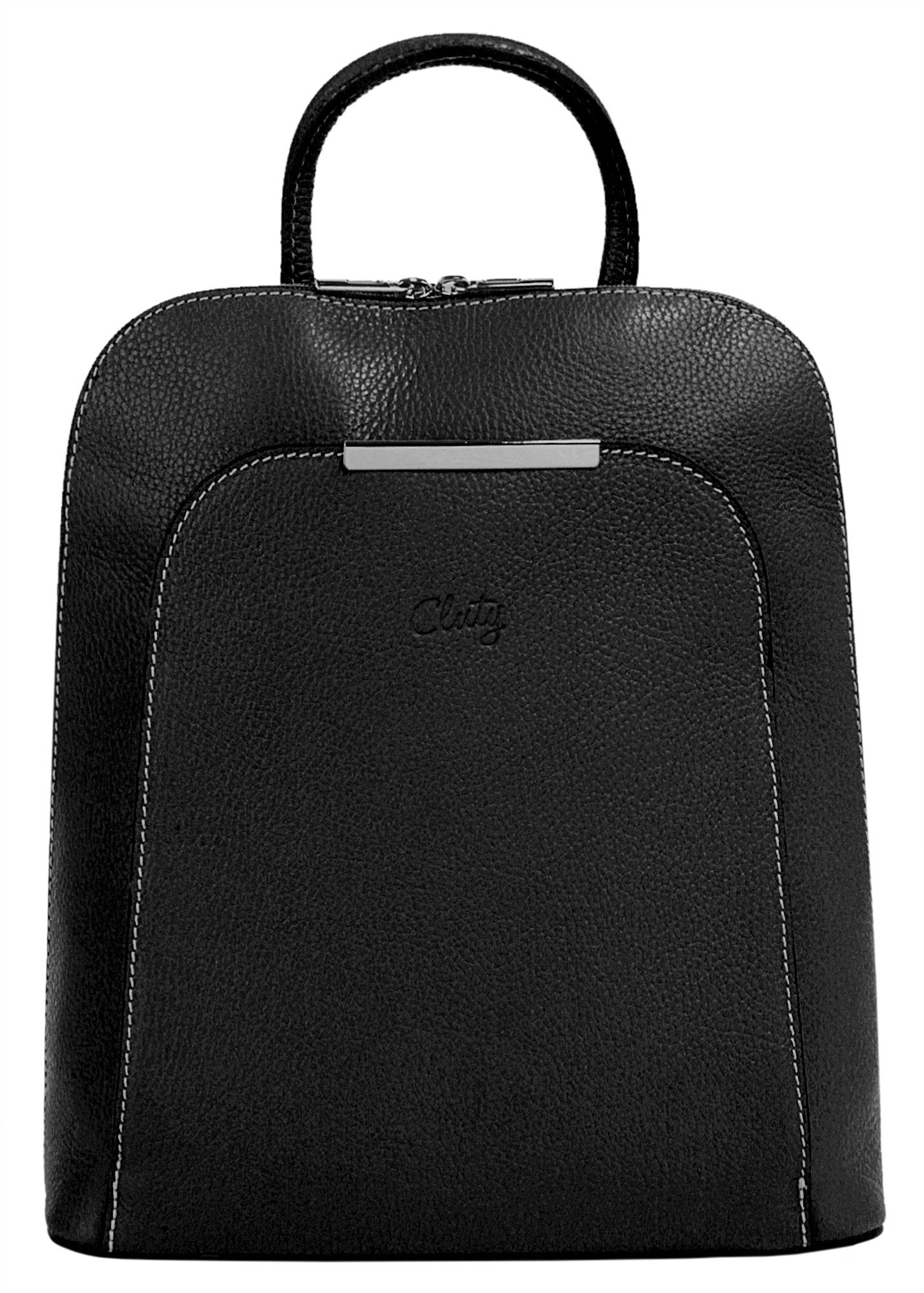 Cluty Cityrucksack, echt Leder, Made in günstig online kaufen