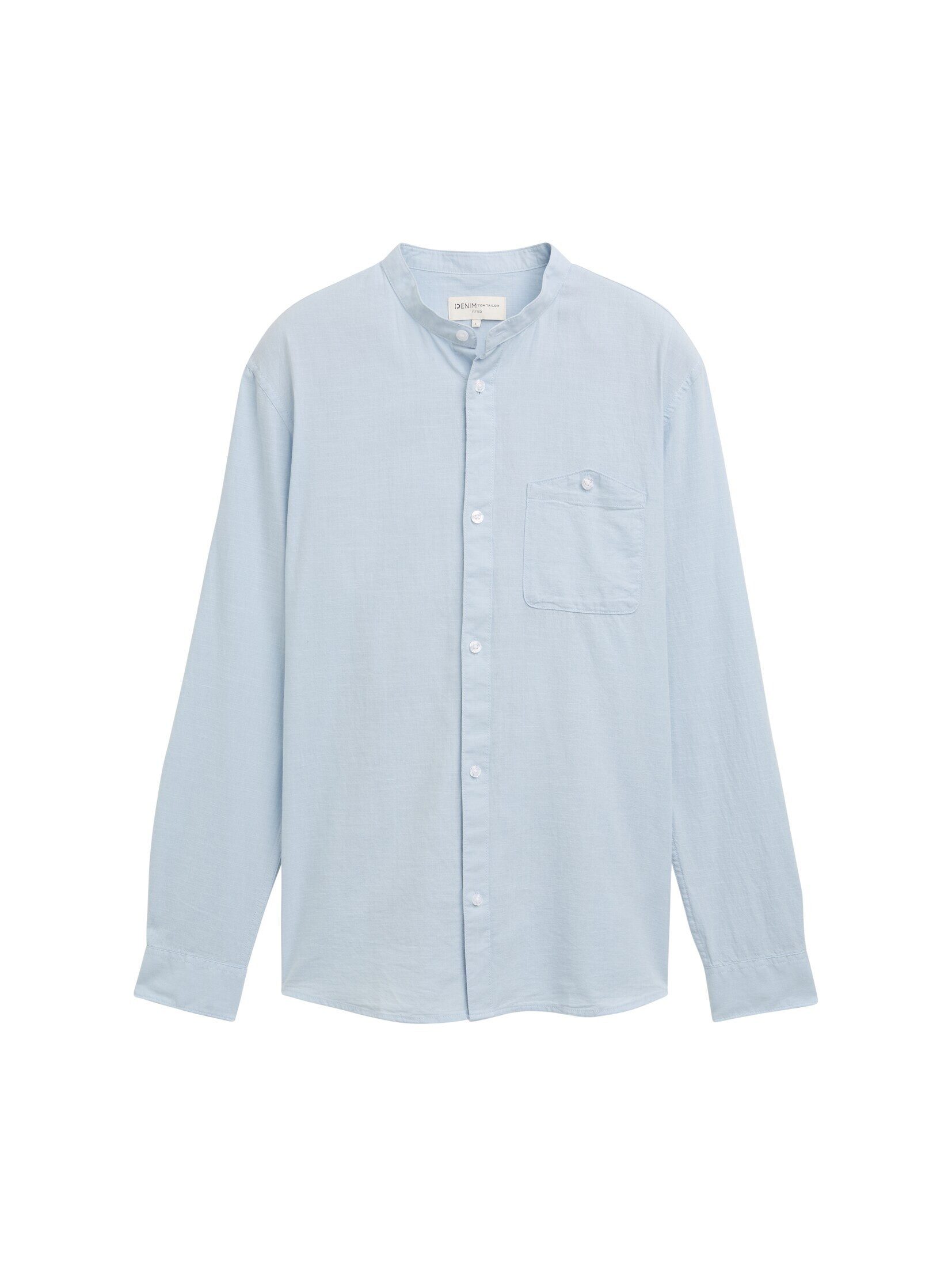 TOM TAILOR Denim Langarmhemd Fitted Hemd günstig online kaufen