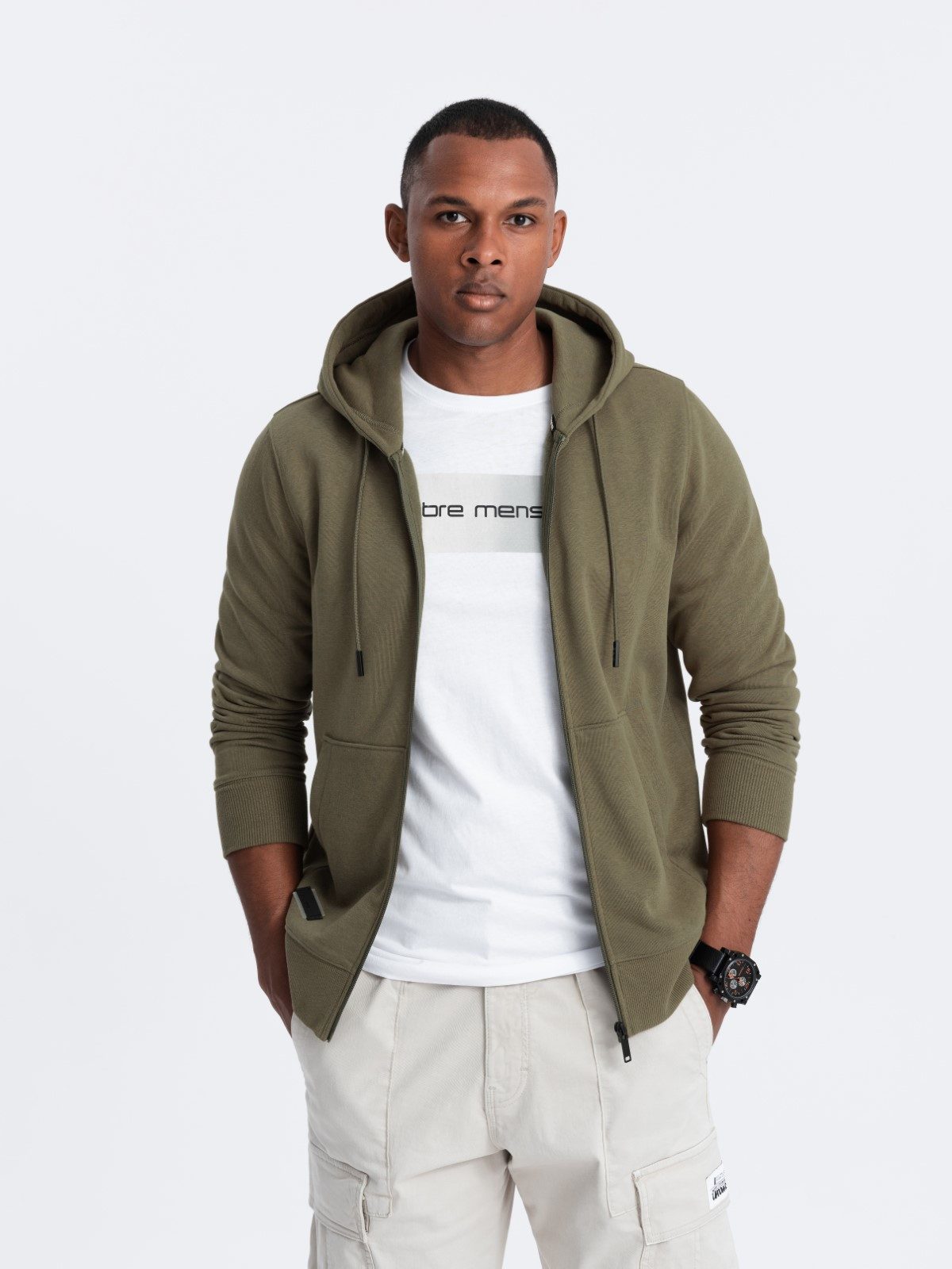 OMBRE Kapuzensweatjacke Kapuzensweatshirt günstig online kaufen