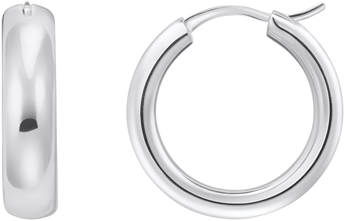 THOMAS SABO Paar Creolen Schmuck Silber 925 Ohrringe Chunky-Design