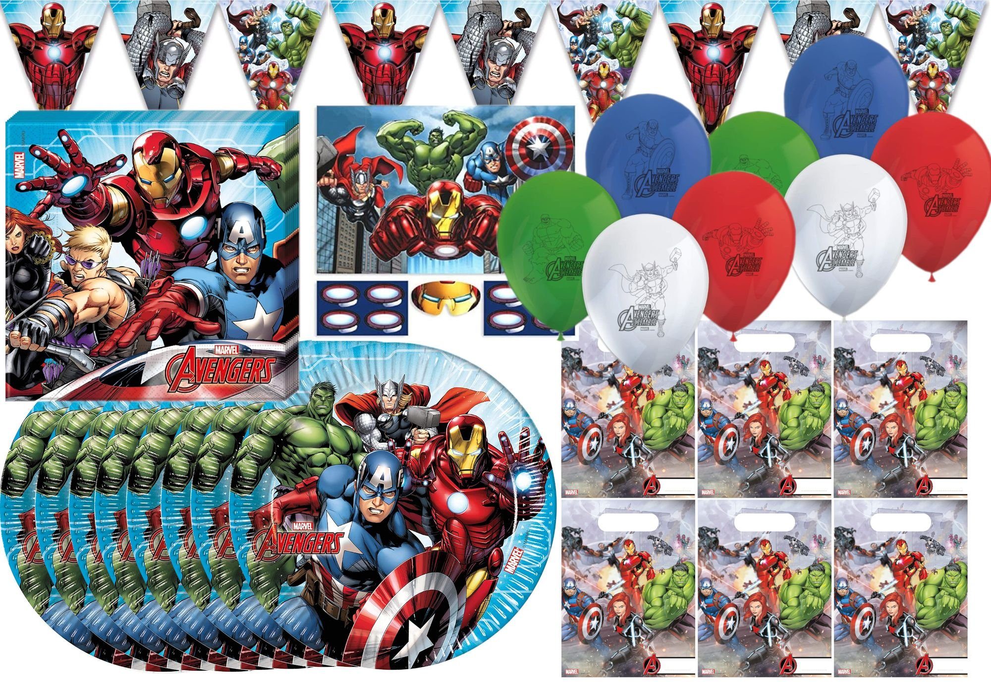 Piñata Marvel Avengers - 27 Cm - Procos - Pour Fête D'Anniversaire
