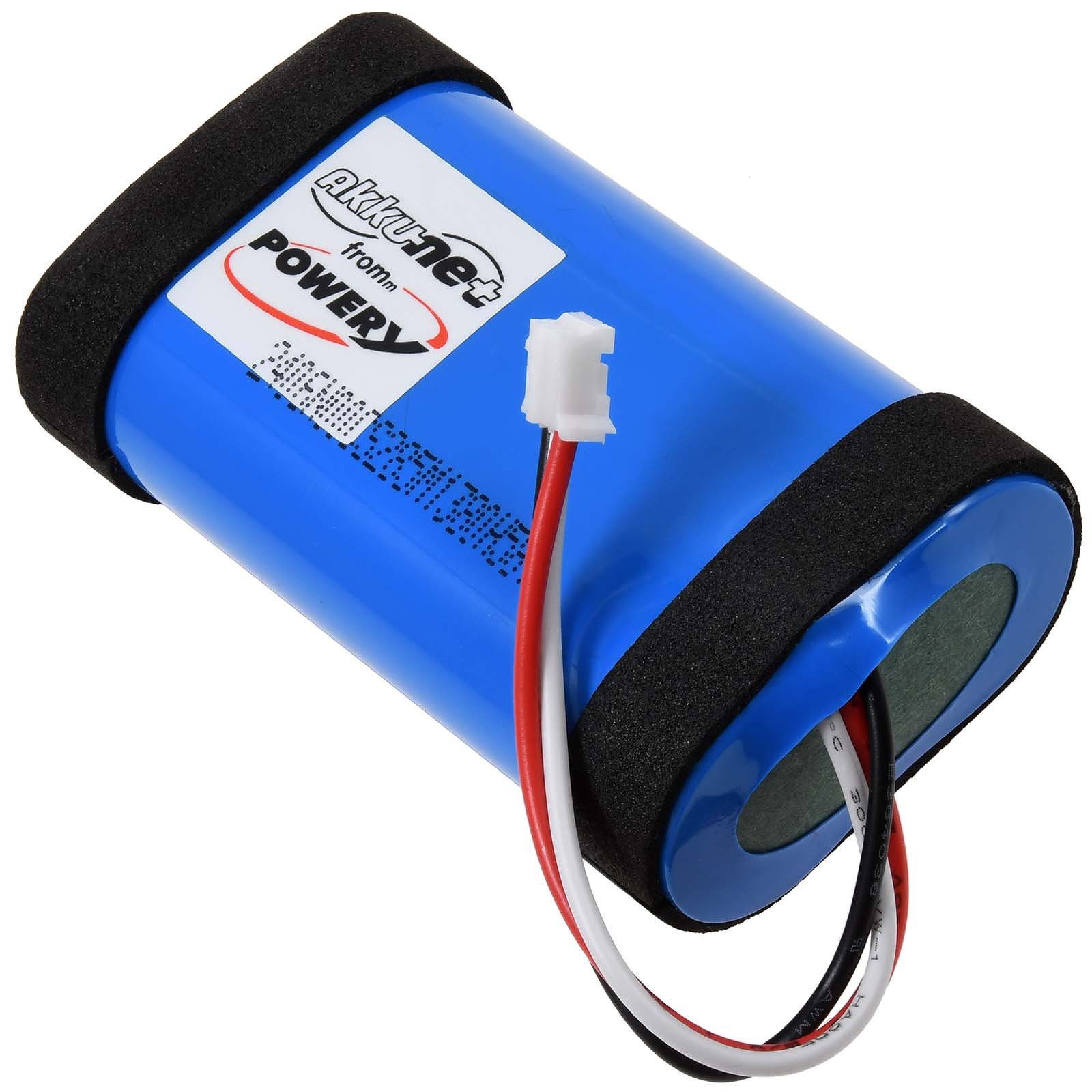 Powery Akku für Philips Typ ICR18650-1S2P Akku 5200 mAh (3.7 V)