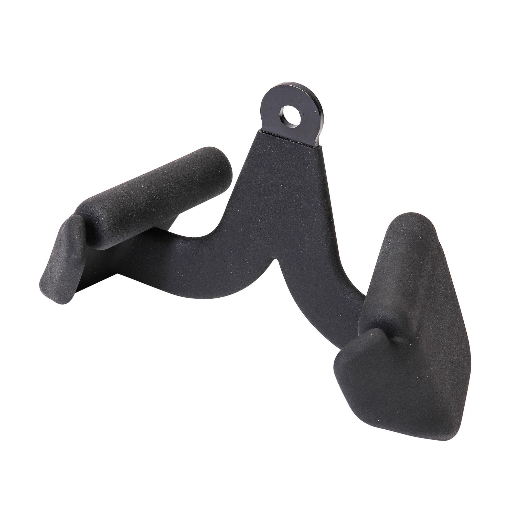 GORILLA SPORTS Zughilfe Latzug-/Rudergriff Gummi schwarz (1-tlg)