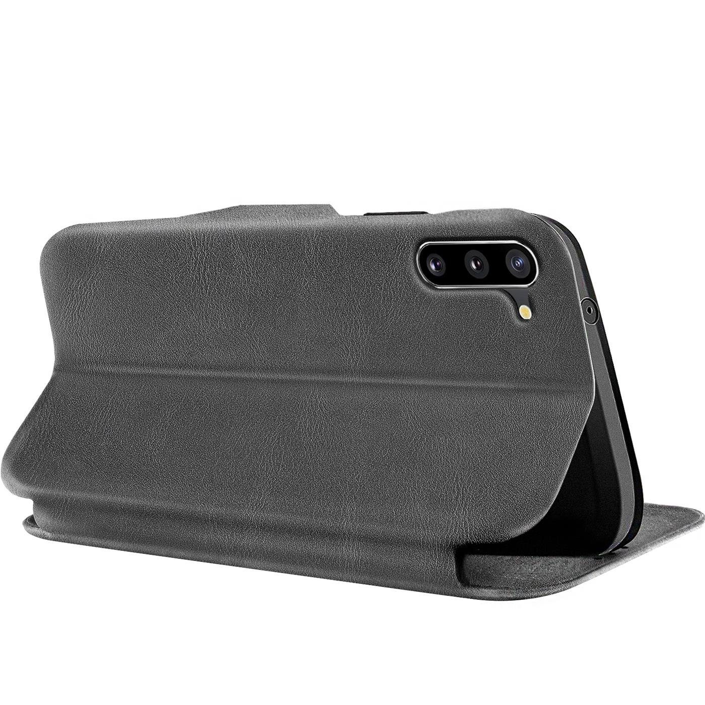 CoolGadget Handyhülle Premium Klapptasche Wallet Case für Samsung Galaxy Note 10 6,3 Zoll, Handy Tasche mit Kartenfach Book Schutzhülle