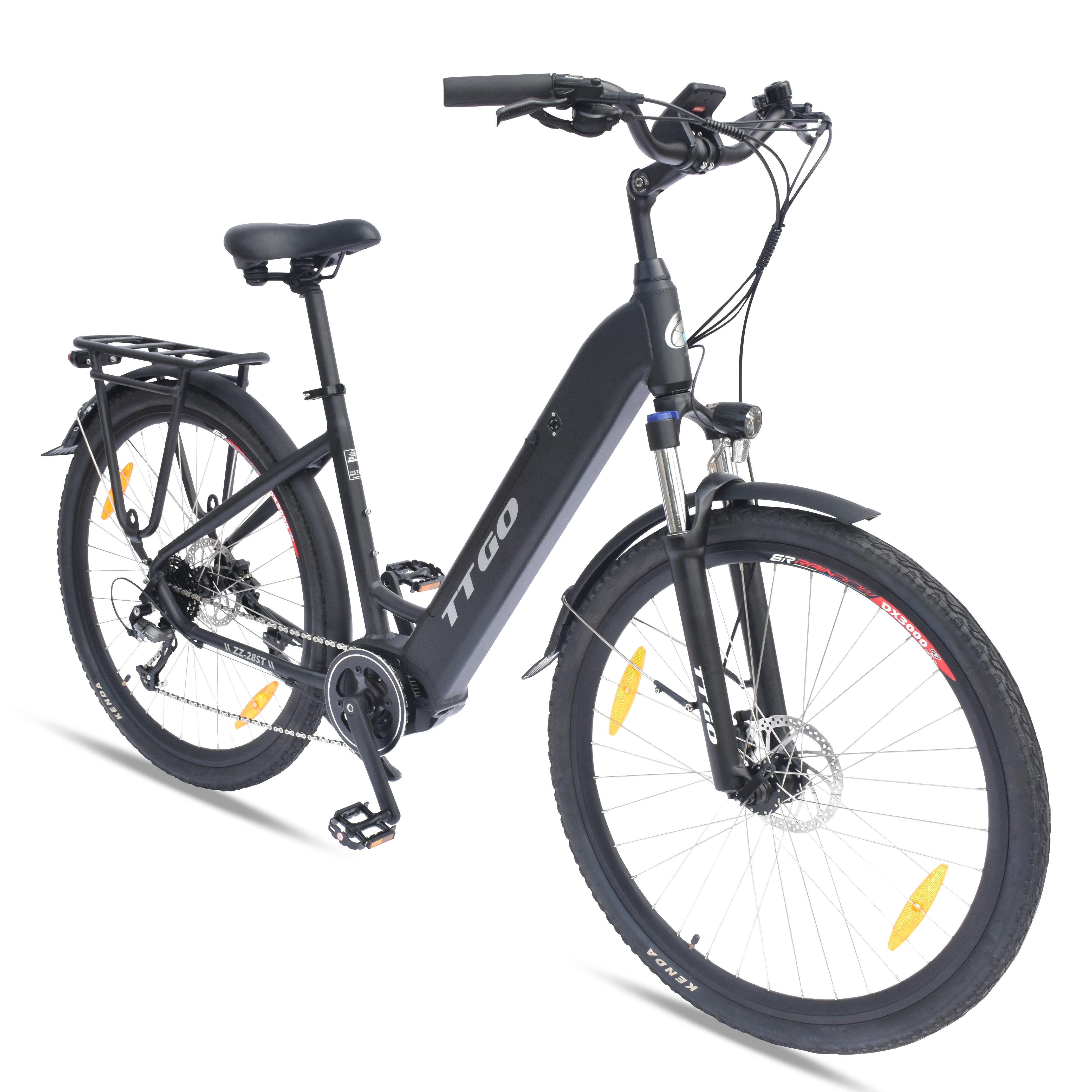 E-Bike 28 Zoll Elektrofahrrad Für Damen und Herren, E-Cityrad 250W HeckMotor