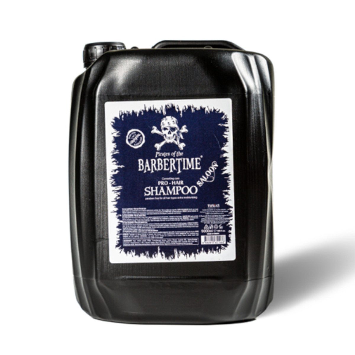 BARBERTIME Haarshampoo Pro-Hair Kabinett Shampoo Paraben frei - Für Alle Haartypen 5000ml, Paraben Frei