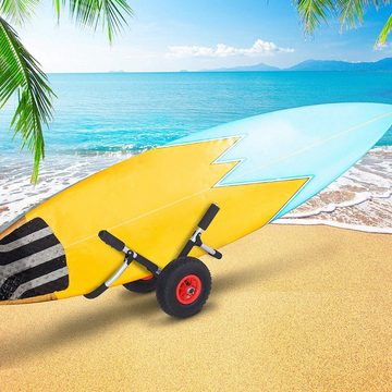 HOMCOM Wakesurfboard Surfwagen gepolstert