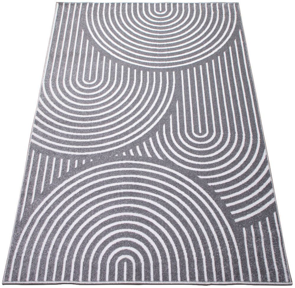 Teppich »Fadel«, andas, rechteckig, Höhe: 9 mm, 3D-Effekt, softer Kurzflor,  pflegeleicht, leichter Glanz, Scandi-Look