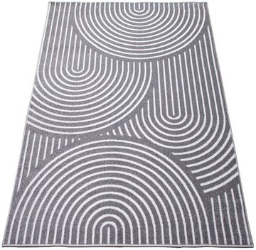 Teppich »Fadel«, andas, rechteckig, Höhe: 9 mm, 3D-Effekt, softer Kurzflor, pflegeleicht, leichter Glanz, Scandi-Look
