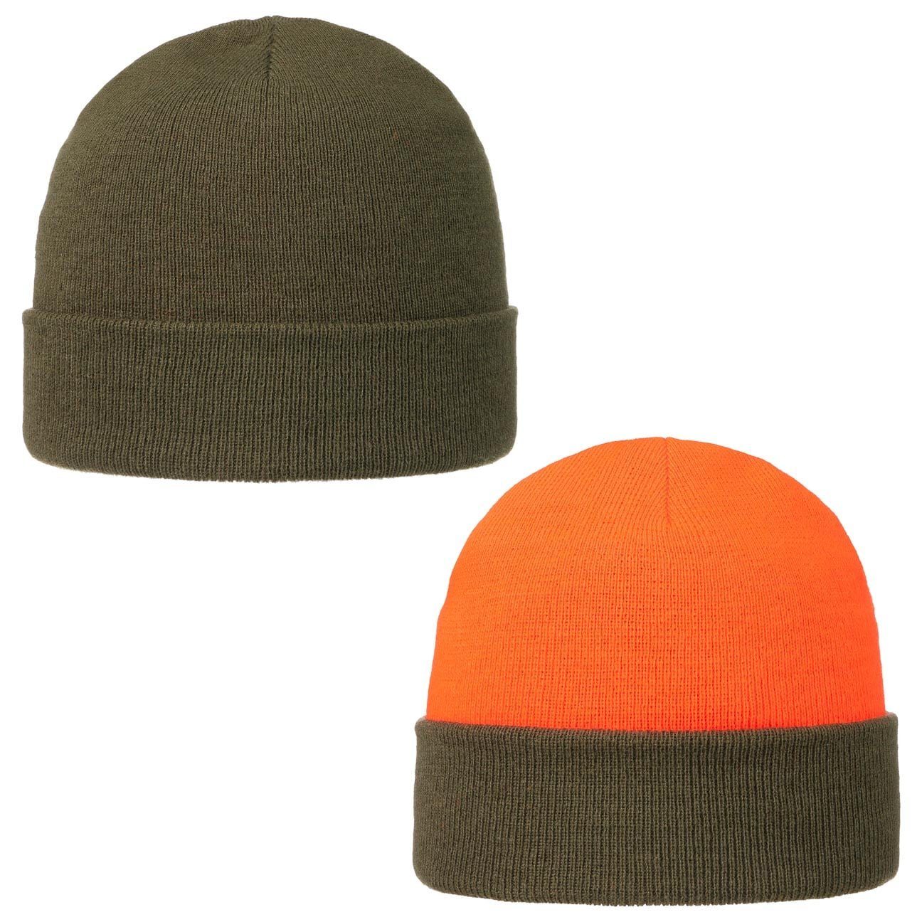 Lodenhut Manufaktur Beanie (1-St) Strickmütze mit Umschlag
