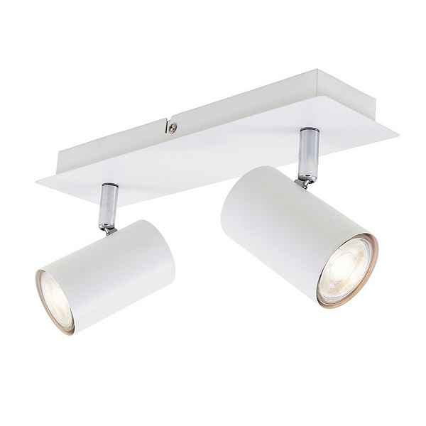 Briloner Leuchten LED Deckenspots 2857-026, ohne Leuchtmittel, Warmweiß, Deckenlampe modern, dreh- und schwenkbare Spots