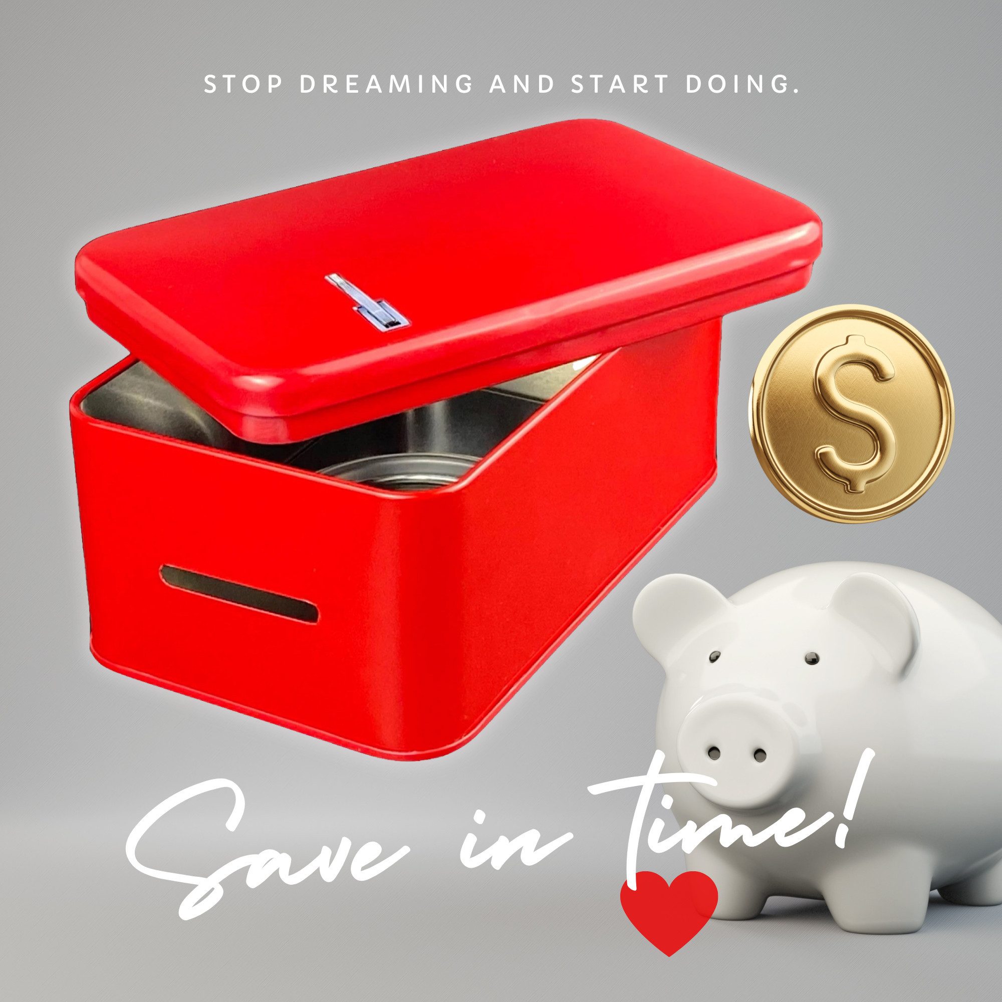 MediMuc Spardose Spardose Kühlschrank rot günstig online kaufen