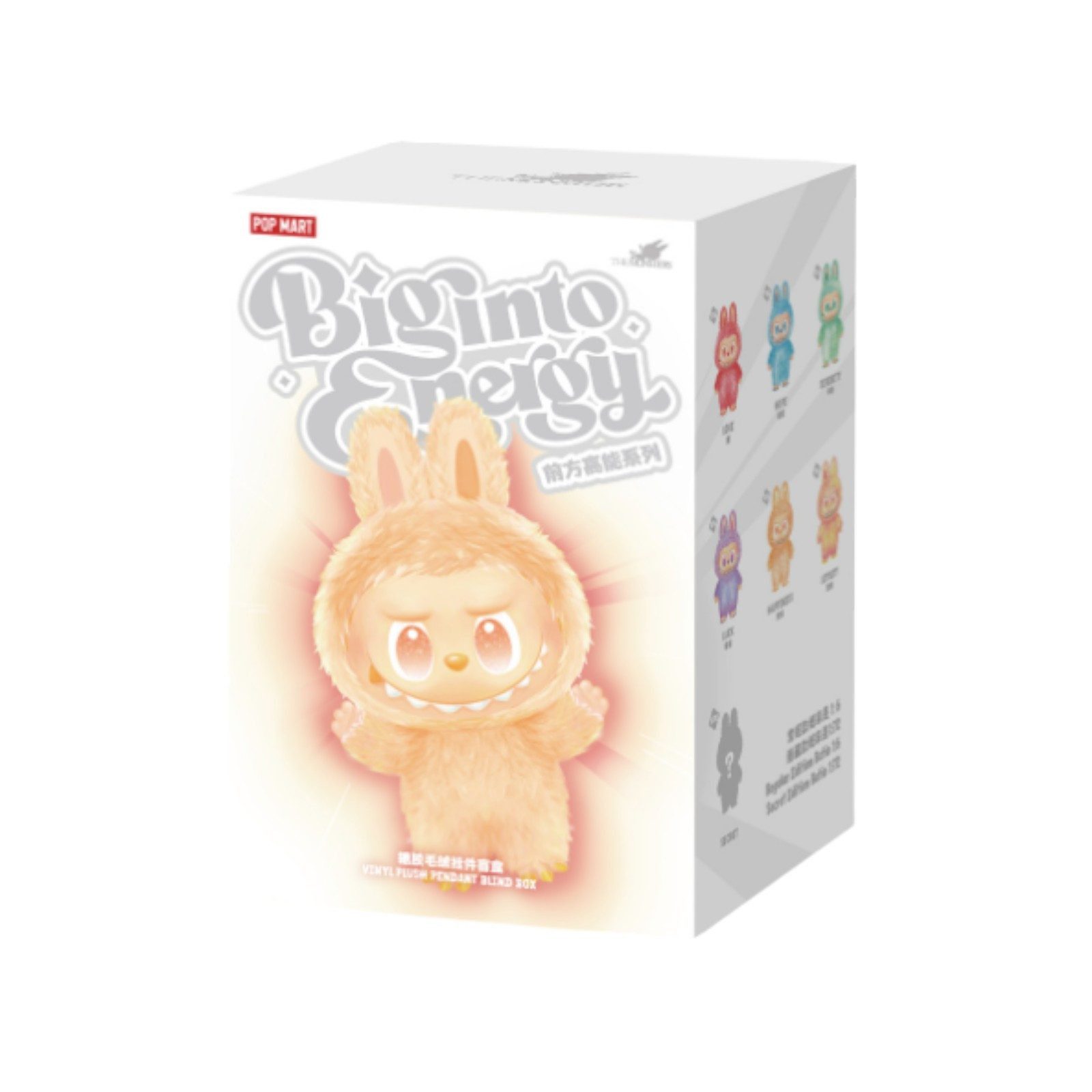 Sammelfigur Labubu The Monsters Big Into Energy Series Plush Pendant Blind Box