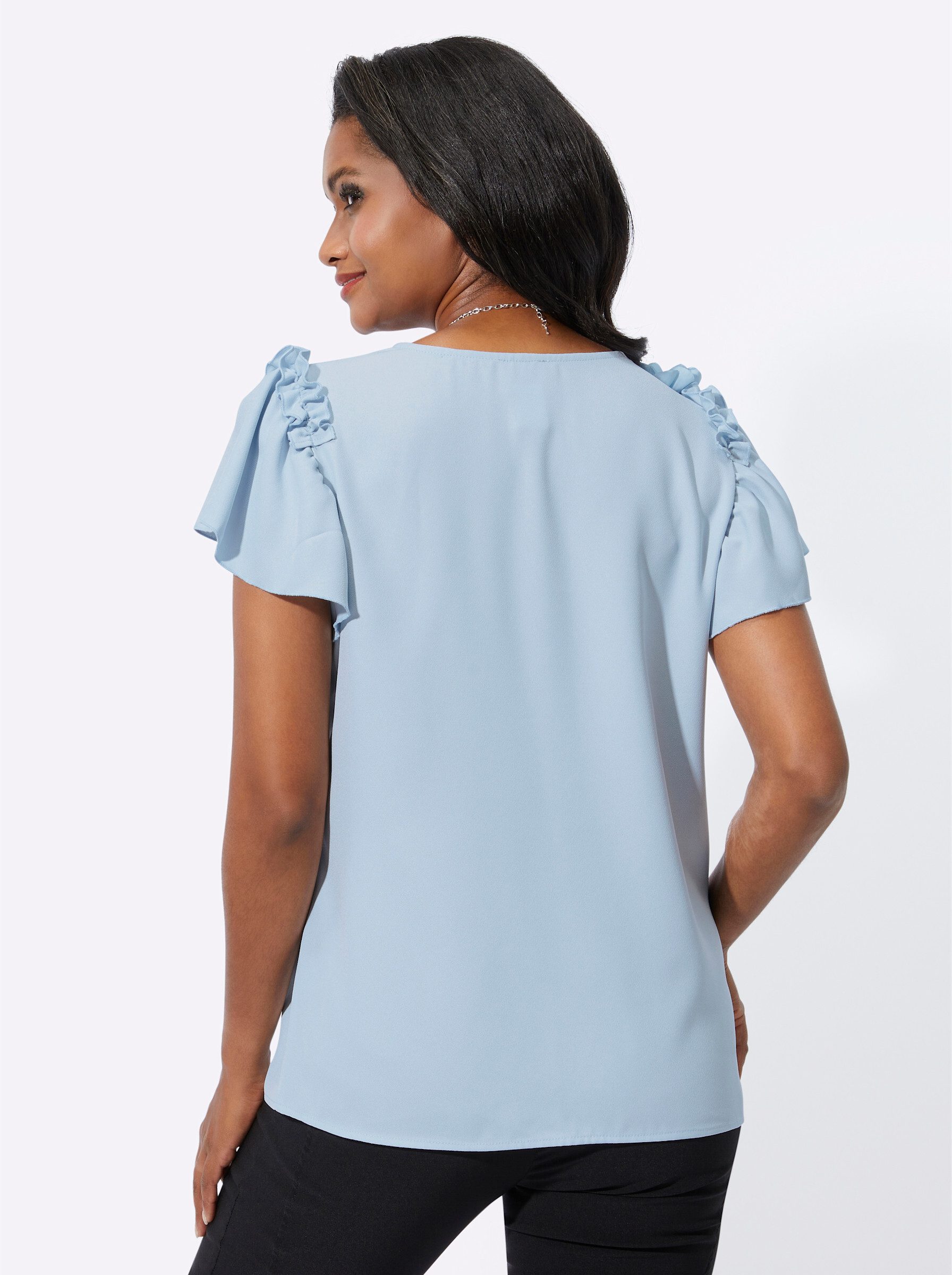 Witt Klassische Bluse Kurzarmbluse günstig online kaufen