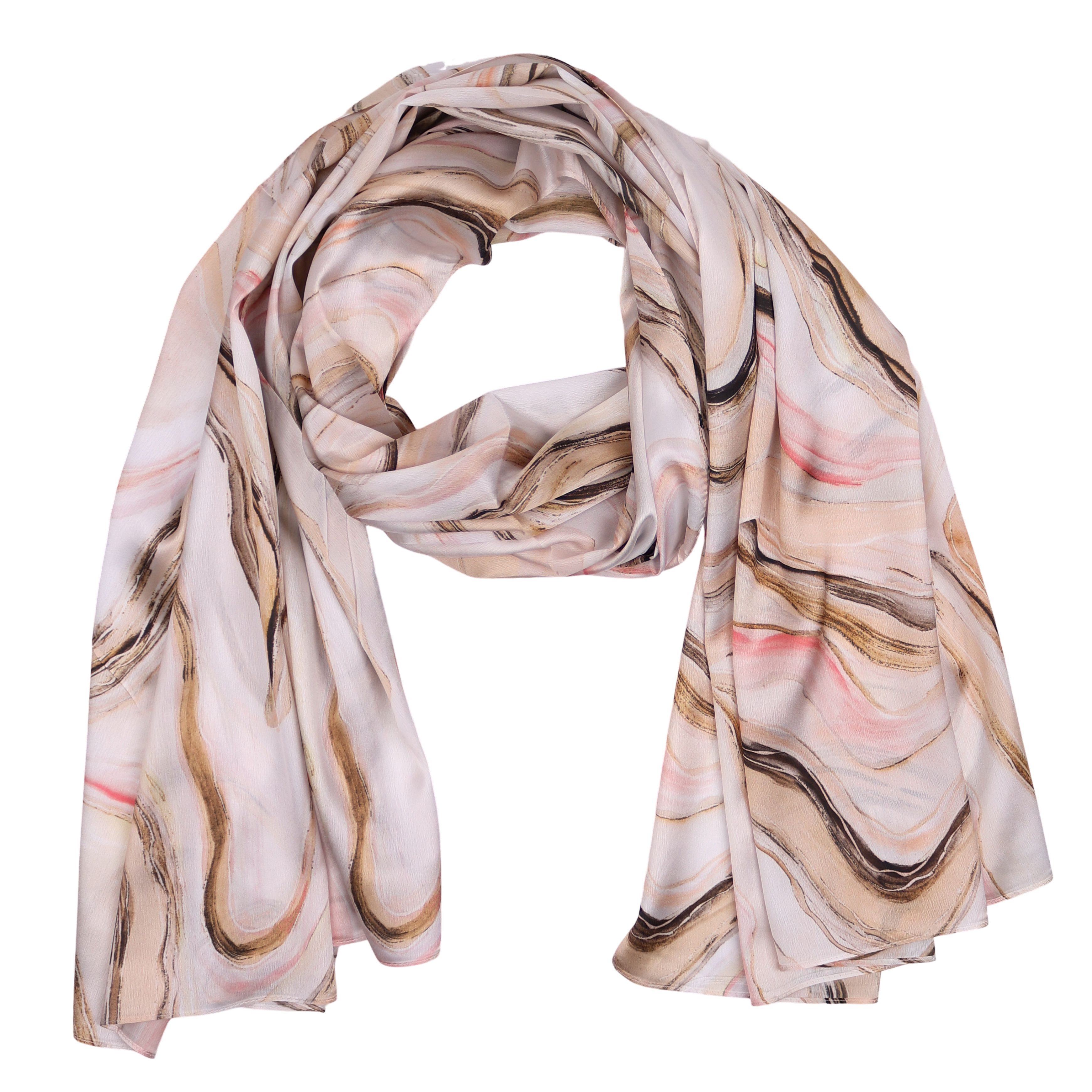 MIRROSI Modeschal Weicher & Leicht Großes Schal, ca.90x180cm, Schönes Muster, (aus 80% Viskose 20% Seide, Atemberaubende Designs), Damen Halstuch Stola ideal für Frühling, Sommer und Herbst