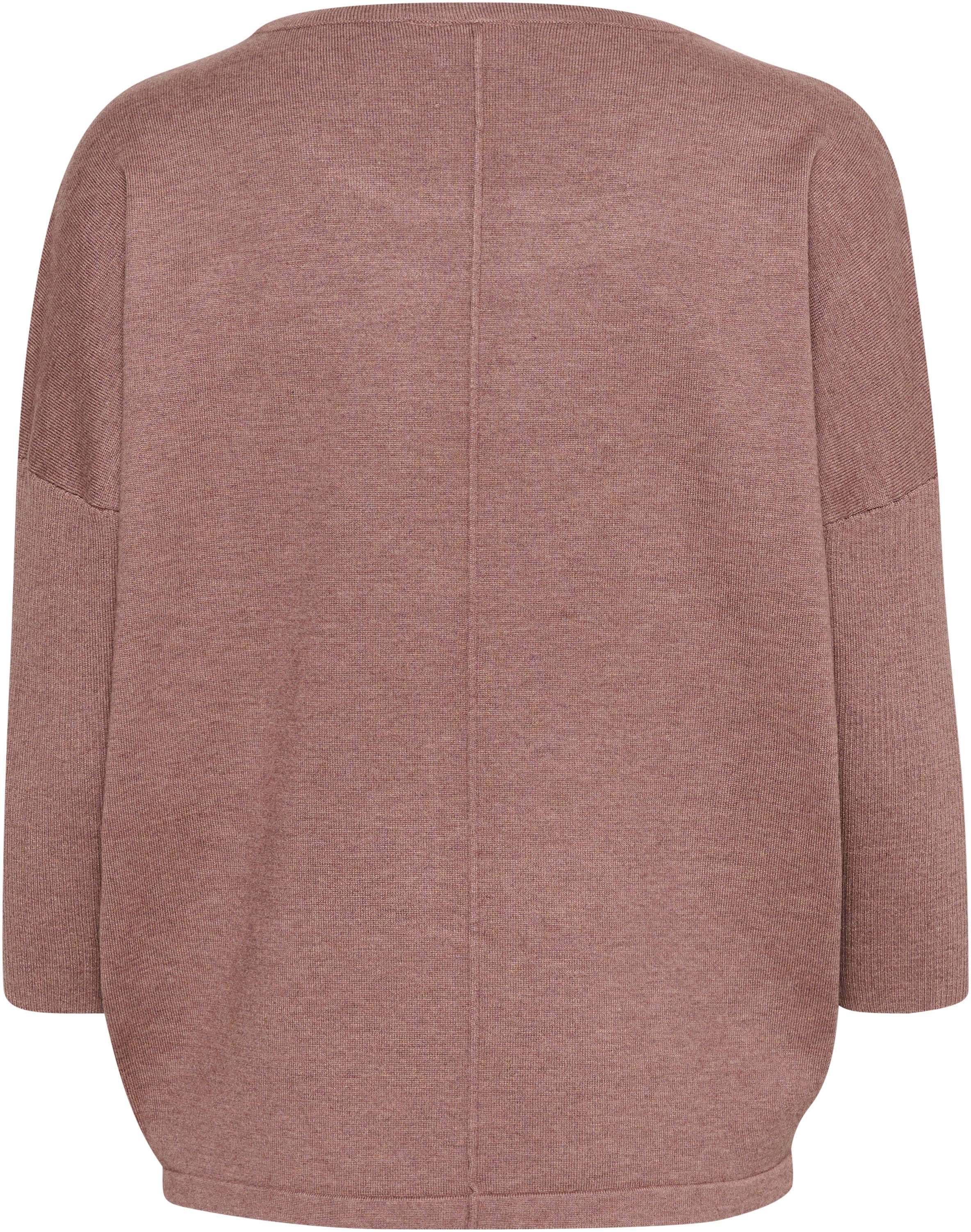 Saint Tropez Rundhalspullover A2561, MilaSZ R-Neck Feinstrick mit Viskose, günstig online kaufen