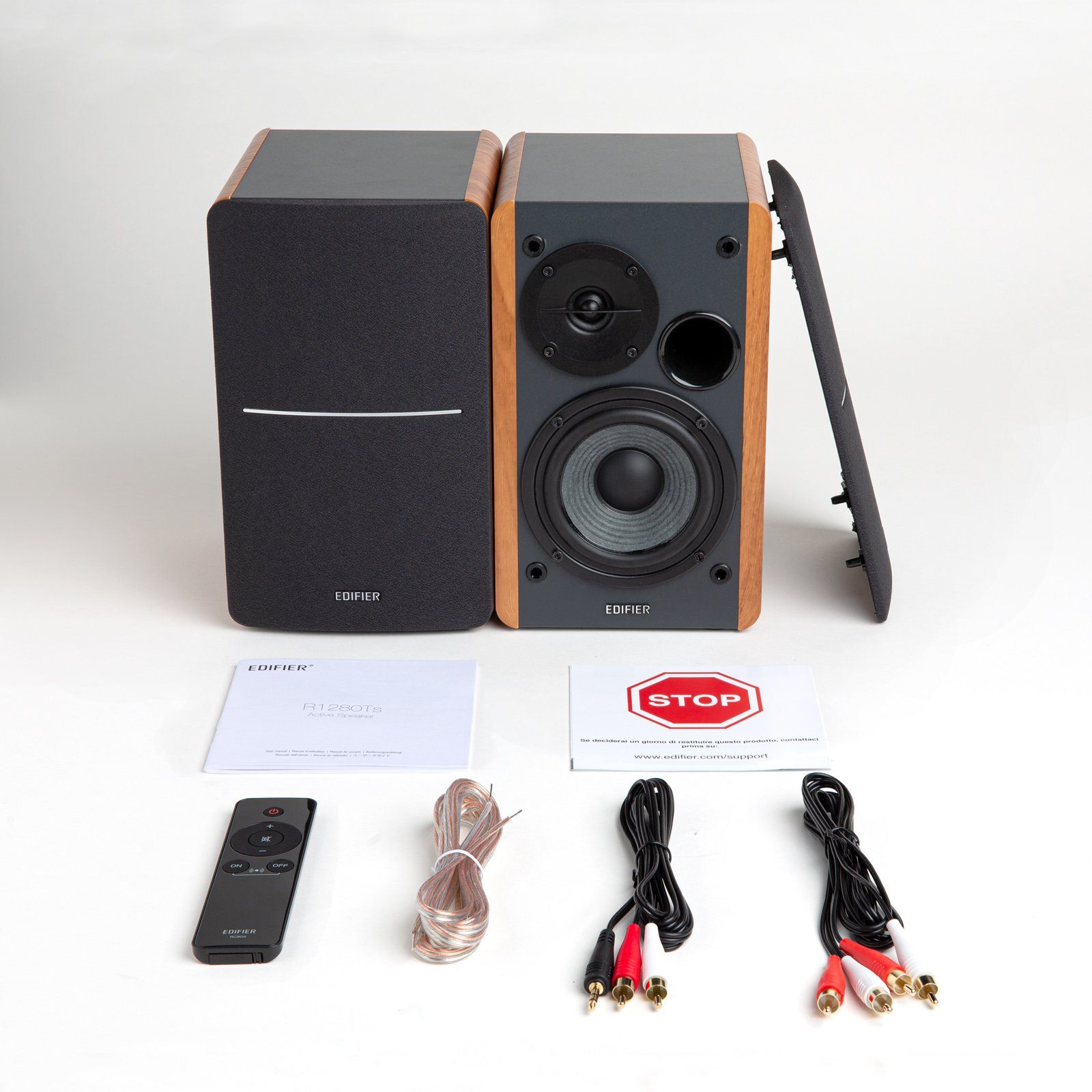 Edifier® R1280Ts Regal-Lautsprecher Stereo (42 W, Fernsteuerung) – Bild 4 von 5