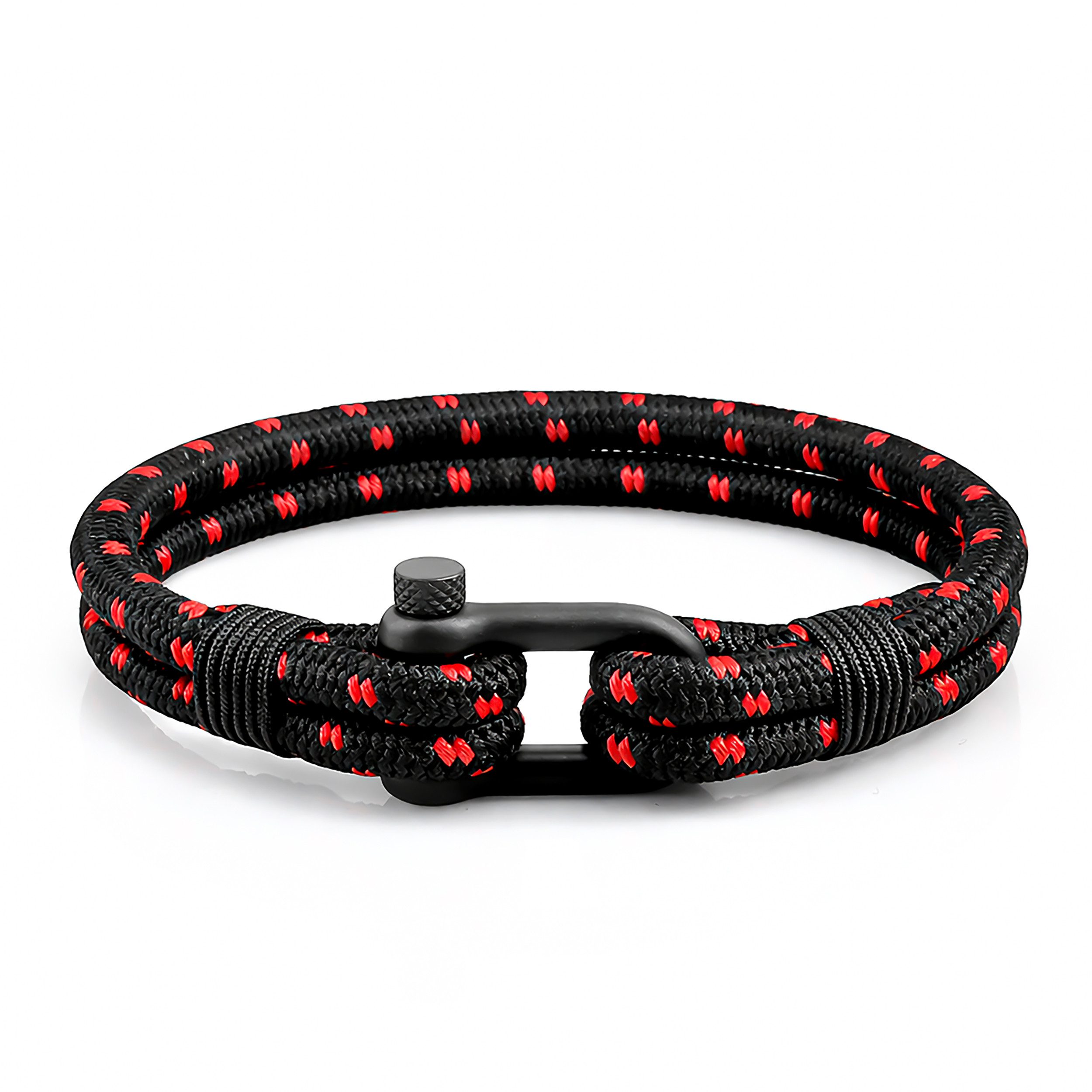 Armband maritimes Segeltau „DELMARE“– Nautic Style mit Schäkelverschluss