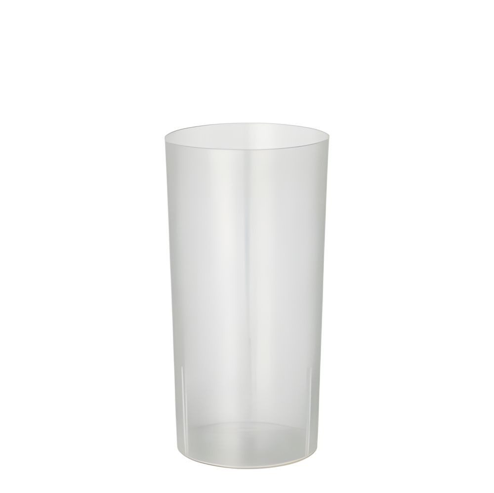 PAPSTAR Mehrwegbecher 10 x Mehrweg-Gläser Longdrinks PP 0,2 l Ø 5,5 cm 10,9 cm transluzent, PP