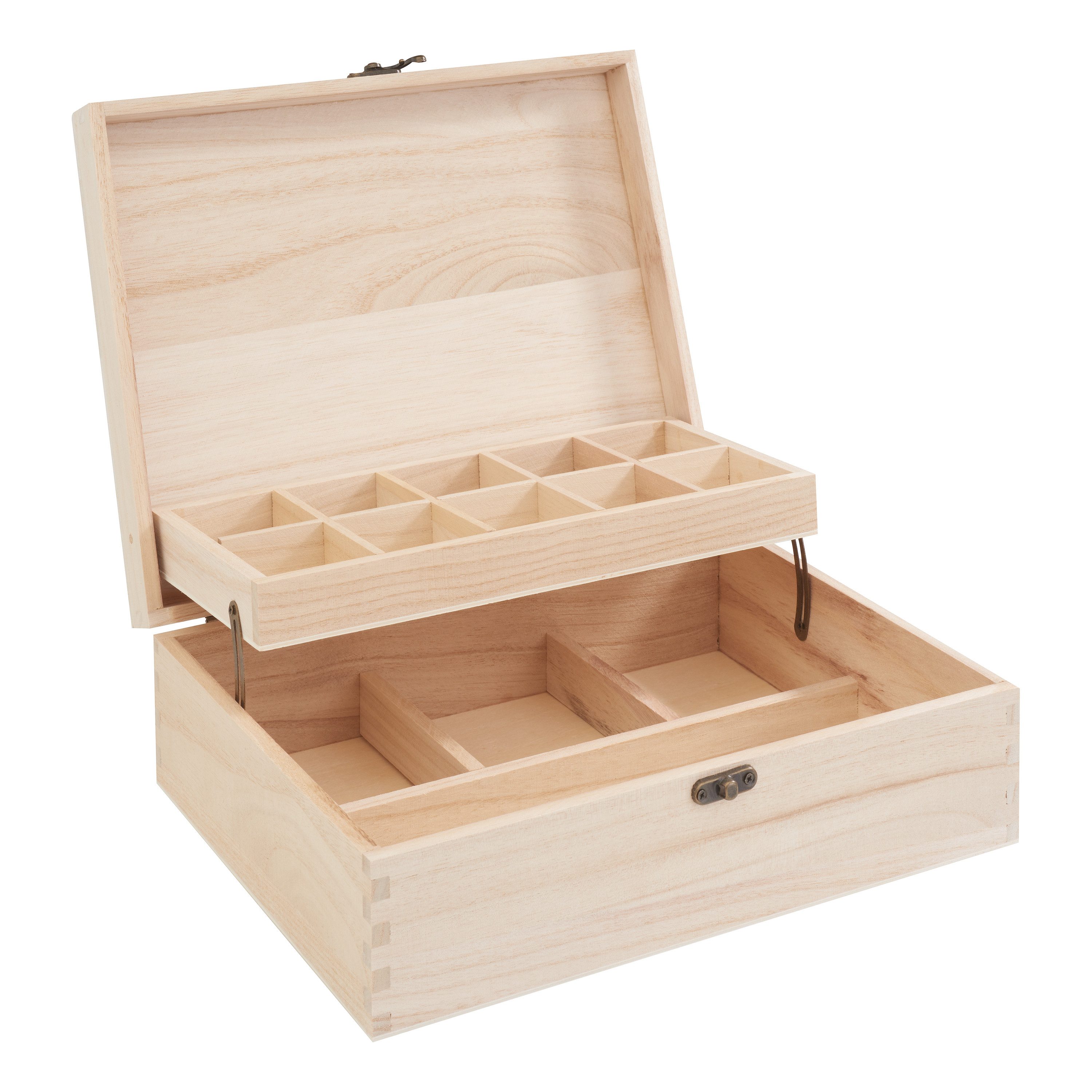 VBS Aufbewahrungsbox Twin, 24x16,5x9cm günstig online kaufen