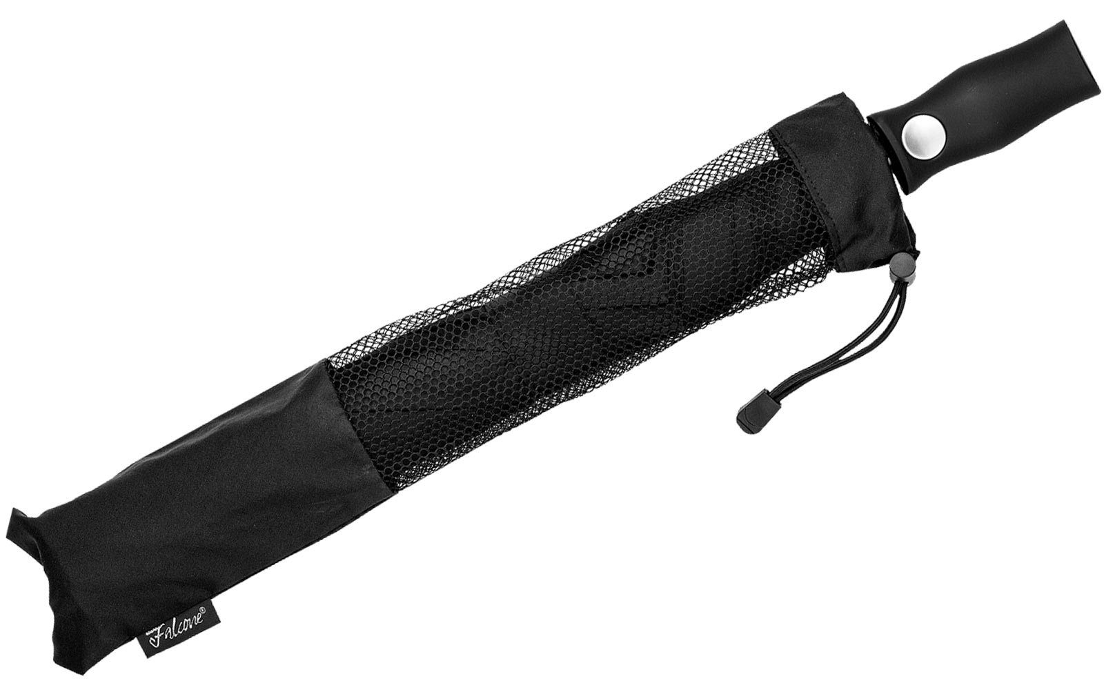 Impliva Taschenregenschirm Falcone® XXL 120 cm Trekking-Schirm Auf-Automatik, stabil und groß