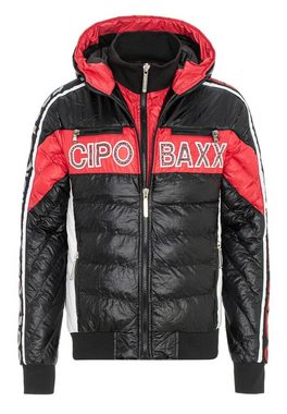 Cipo & Baxx Steppjacke in sportlichem Design