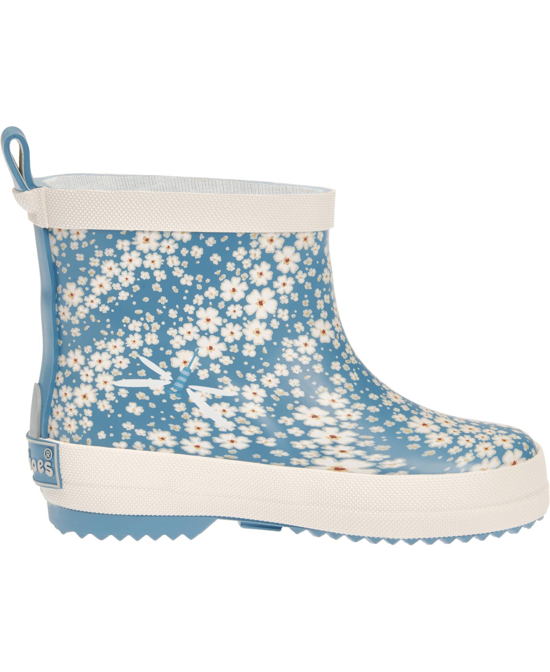 Playshoes Gummistiefel Halbschaft Blumen Gummistiefel