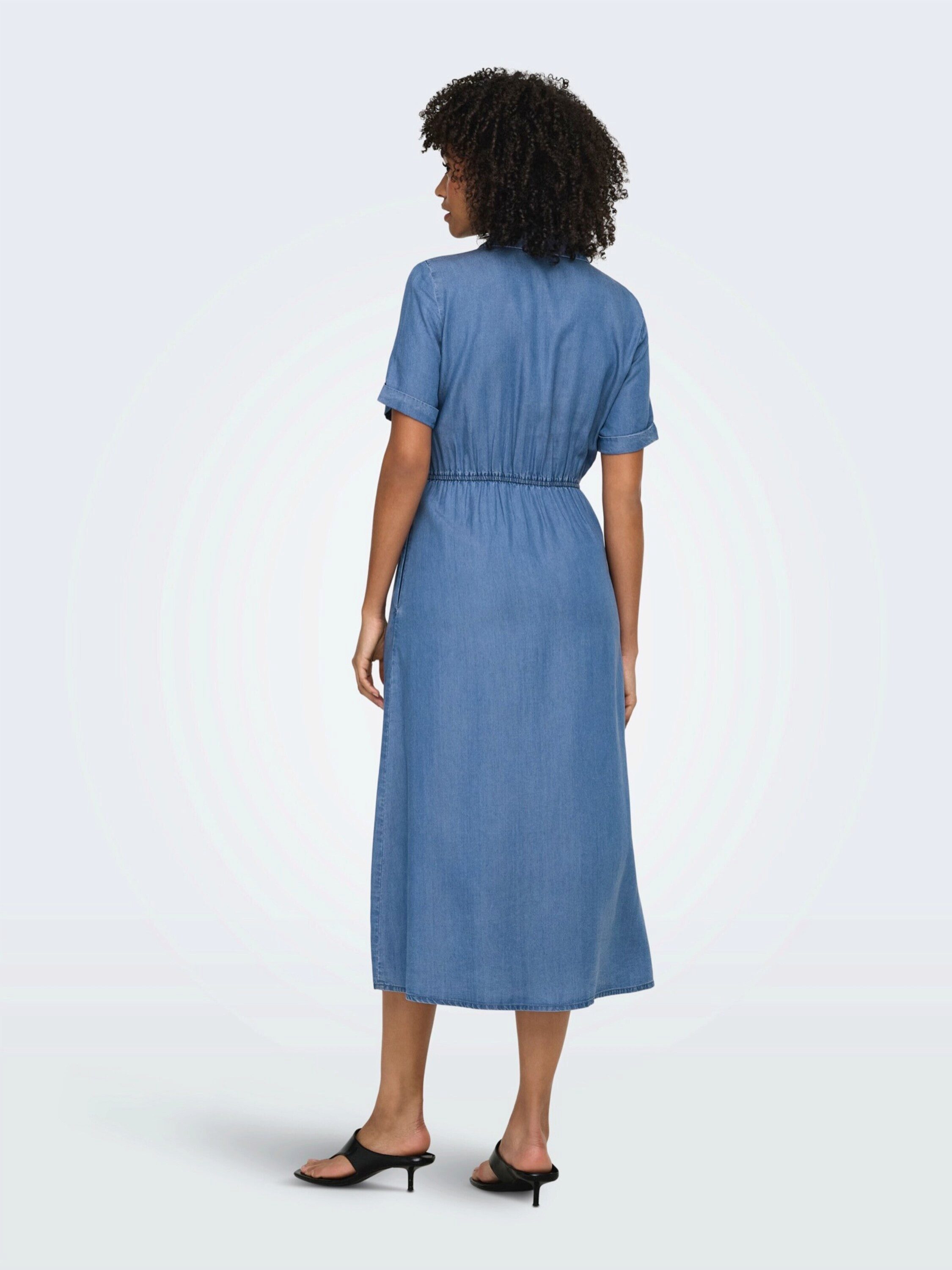 ONLY Blusenkleid ONLCharis (1-tlg) Drapiert/gerafft