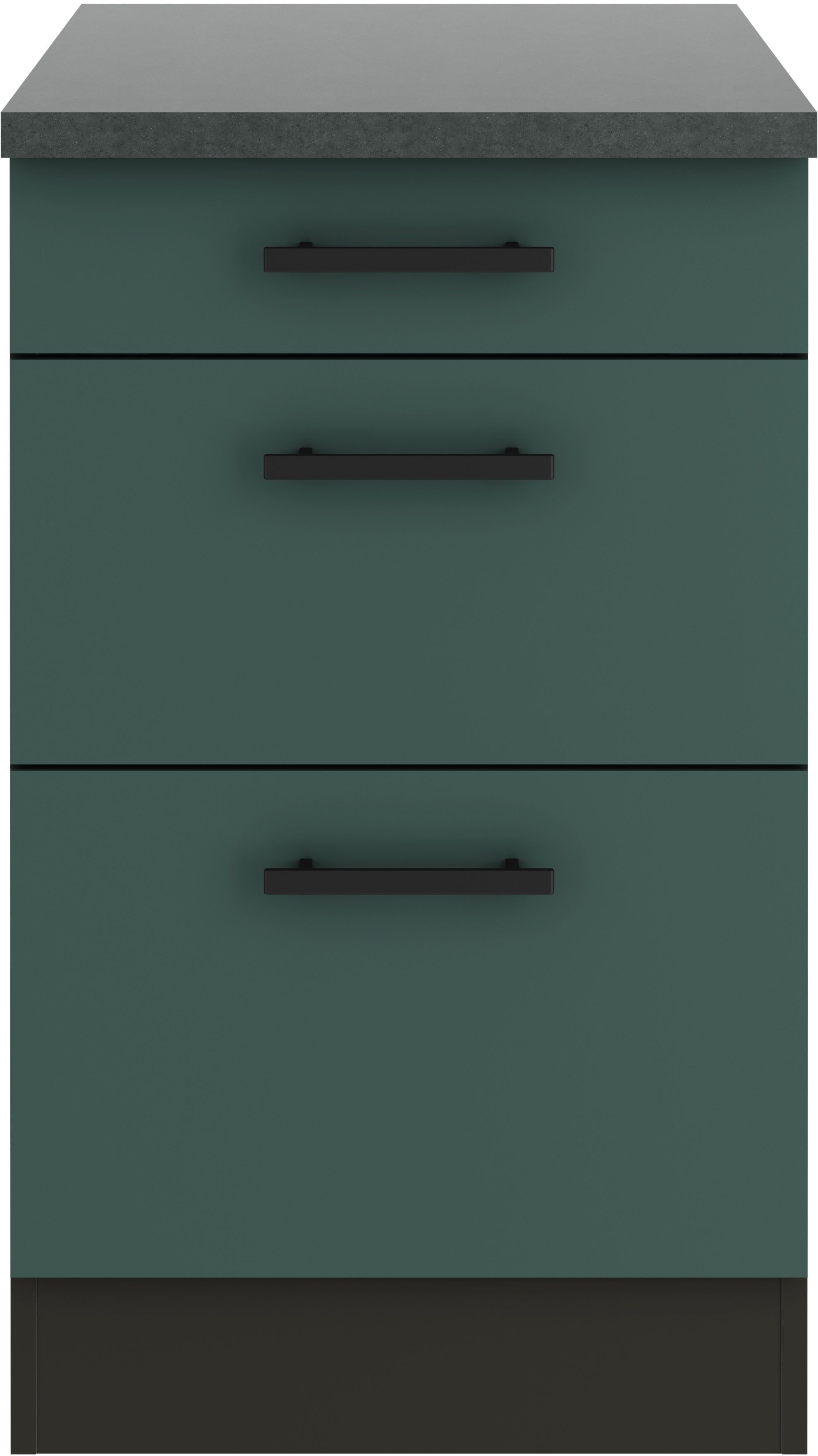 OPTIFIT Unterschrank Palma Breite 50 cm, mit 3 Schubkästen