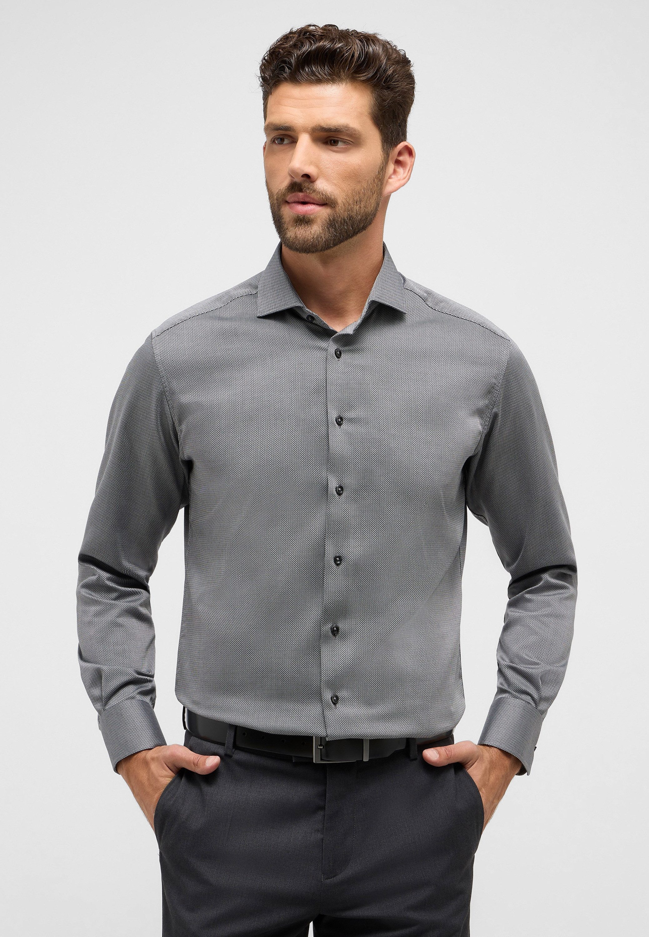 Eterna Langarmhemd MODERN FIT NON IRON günstig online kaufen