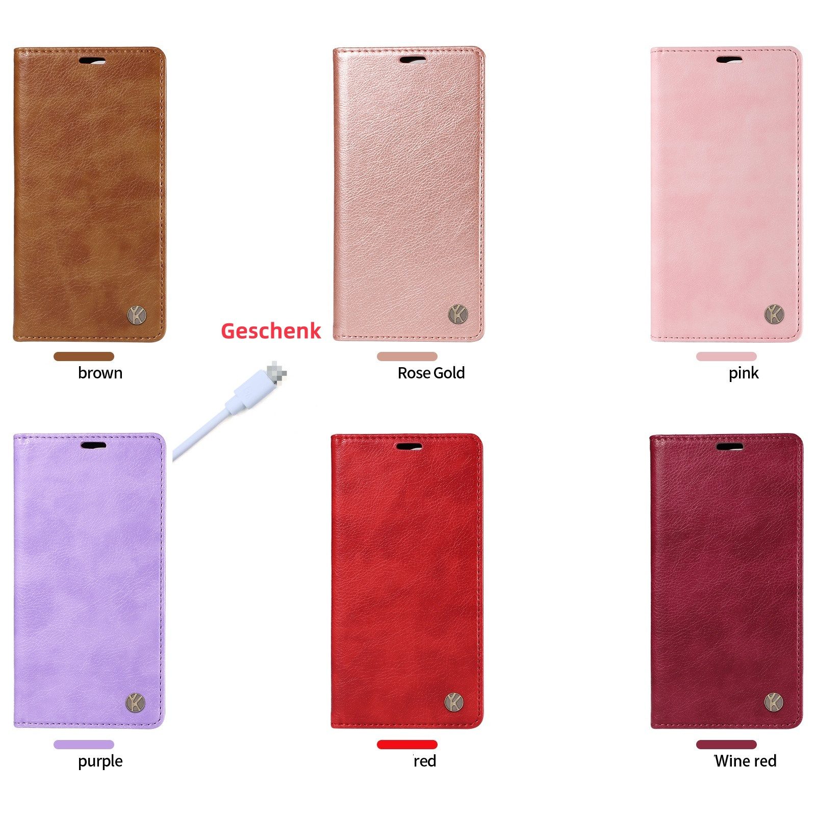 trends for living Handyhülle Leder Handy Hülle Case Cover für Sony Xperia 1 5 10 iii vi V IV