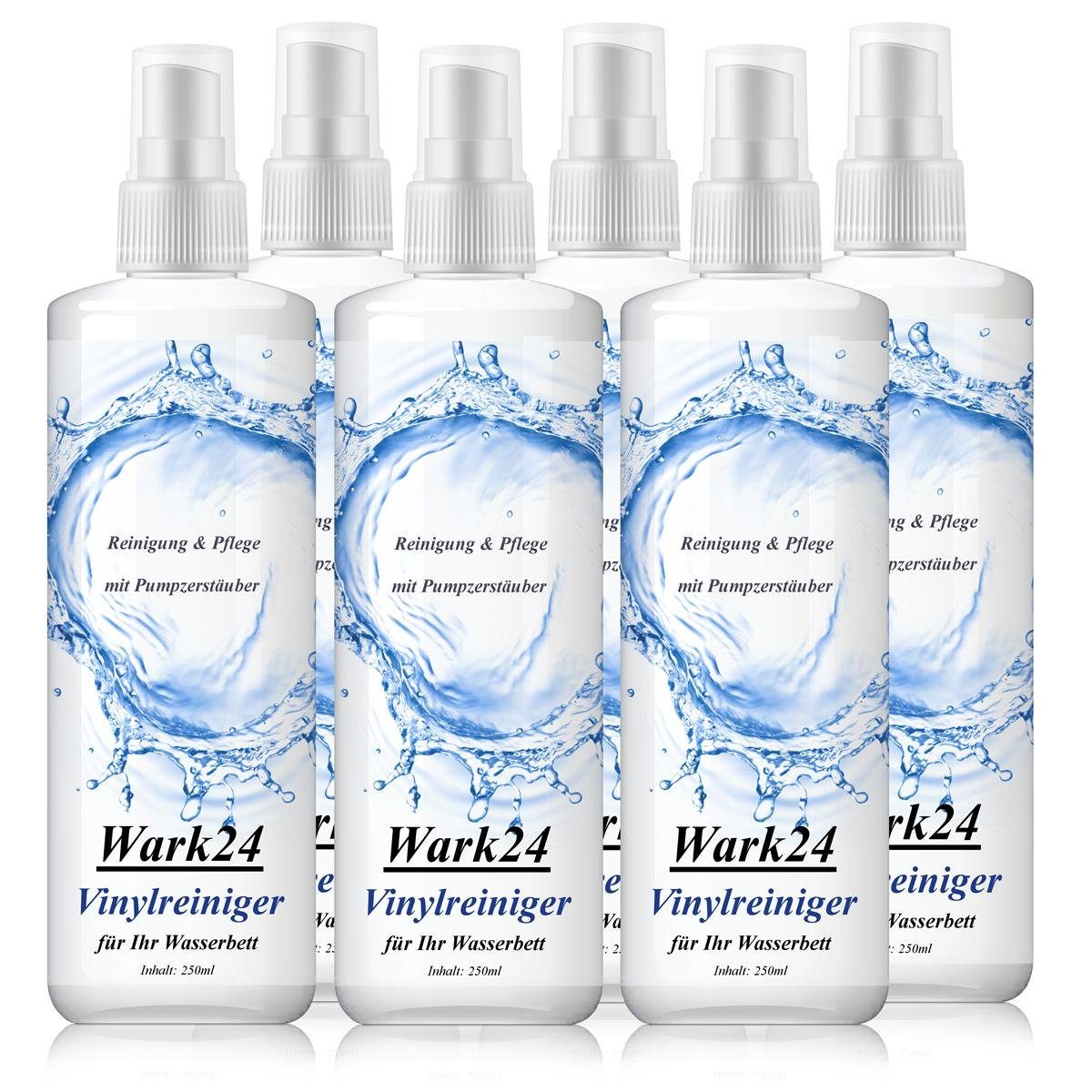Wark24, Wasserbett Wark24 Vinylreiniger für Ihr Wasserbett 250ml - Reinigung & Pflege (6e