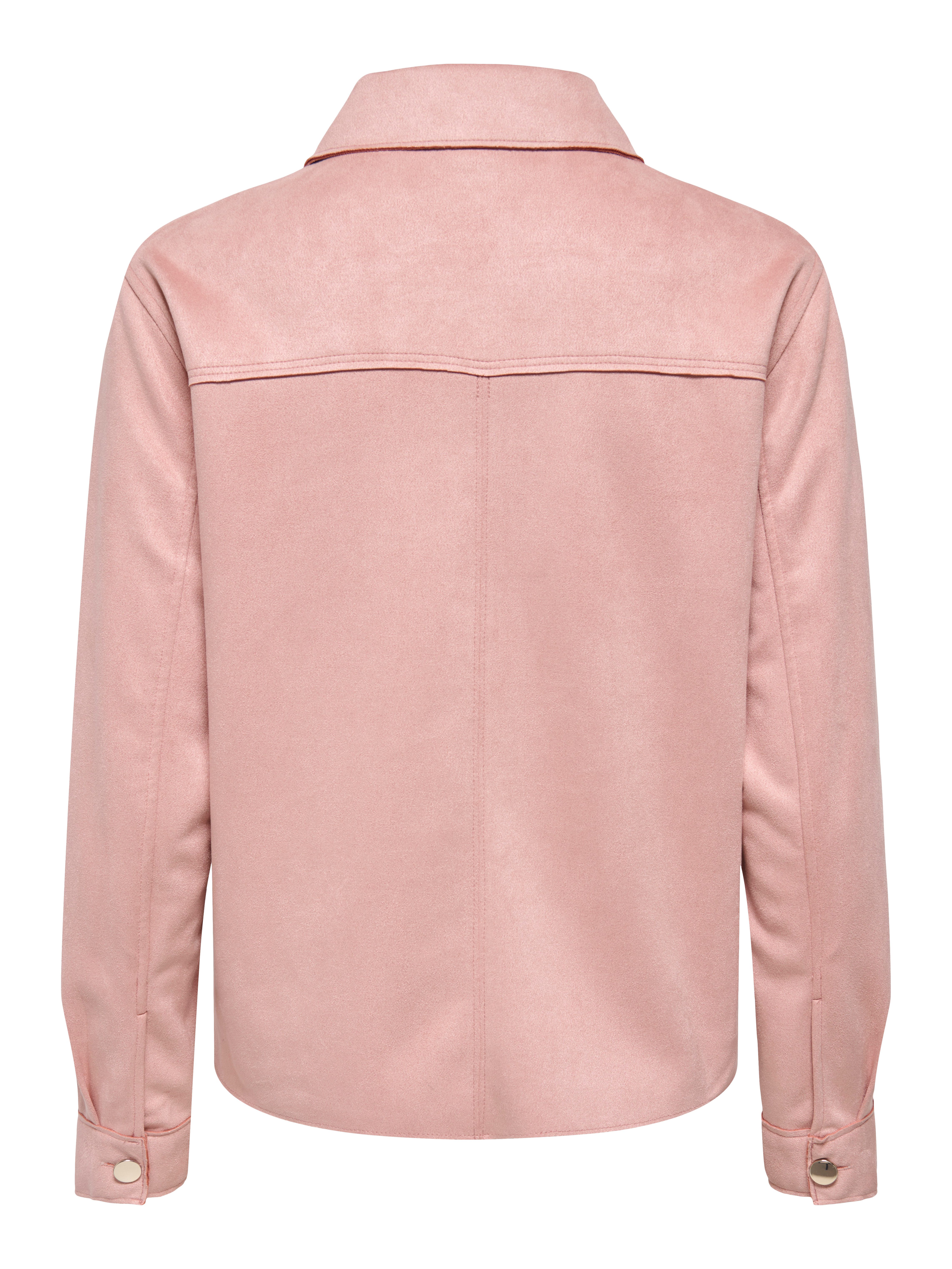 ONLY Hemdbluse ONLMIRA L/S FAUX SUEDE SHIRT PNT Materialmix, regular fit günstig online kaufen