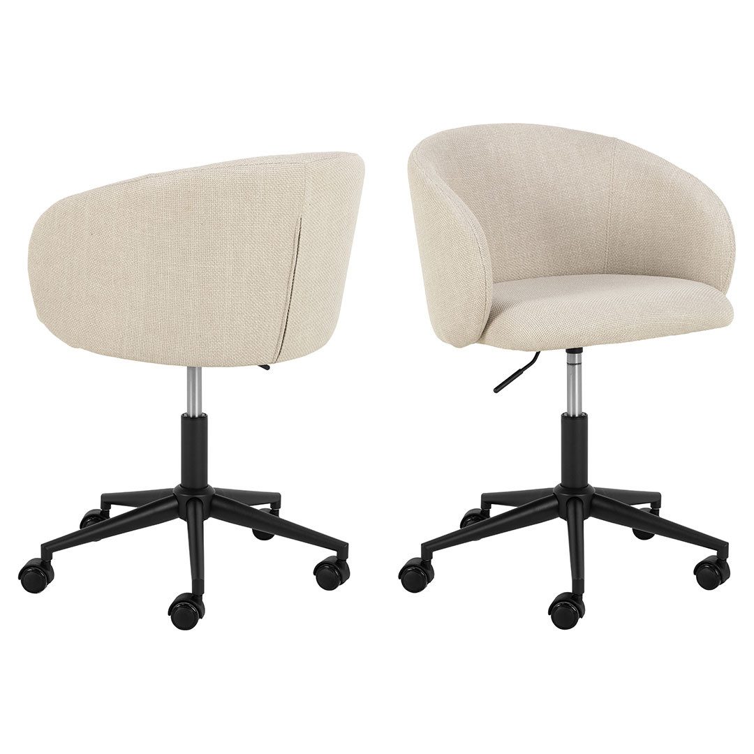 ACTONA GROUP Drehstuhl Eleanor Bürostuhl beige.