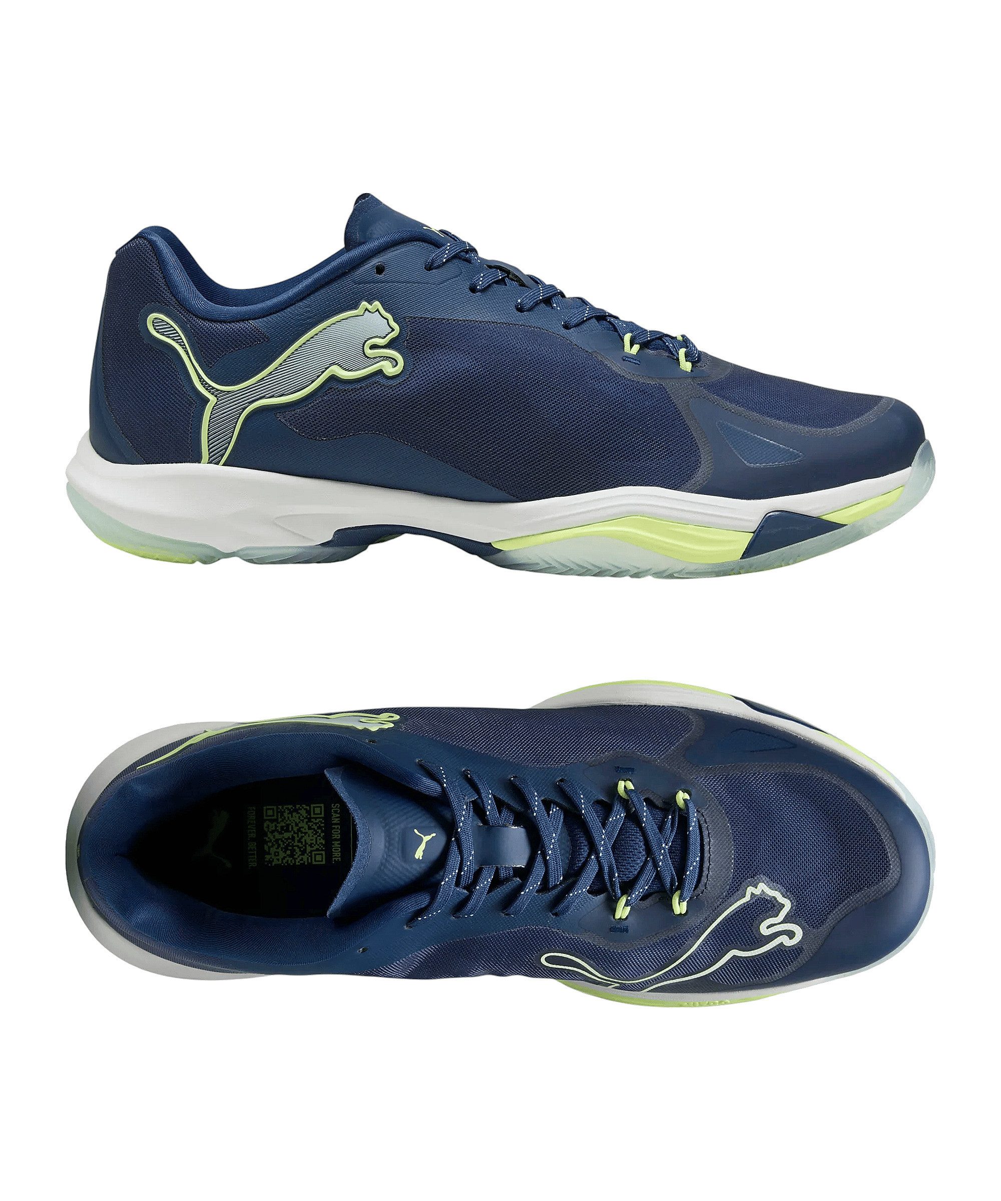 PUMA PUMA Vantage Nitro Weiß Unisex Hallenschuh
