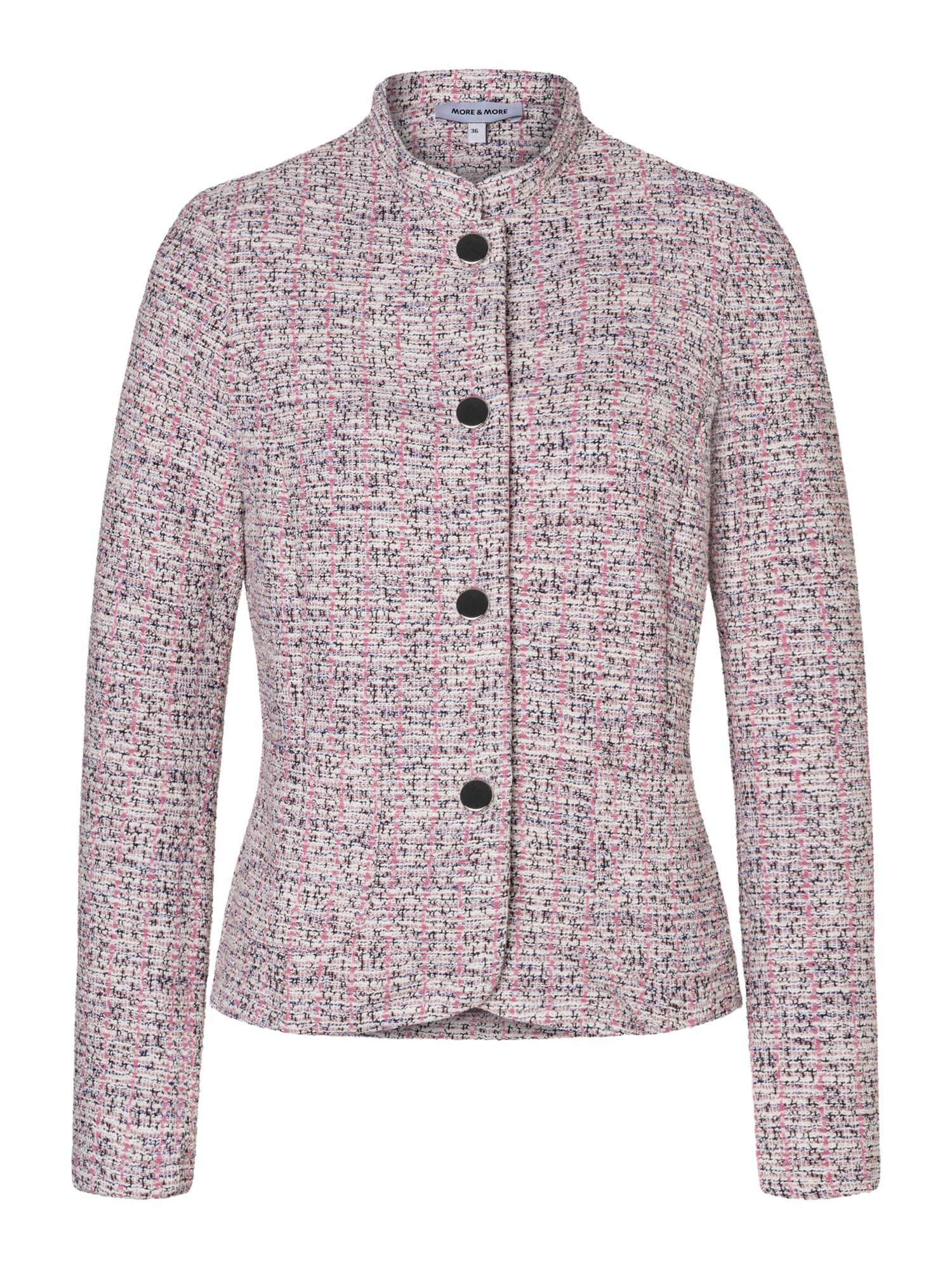 Jerseyblazer Kurzblazer Stretch, schmale Form