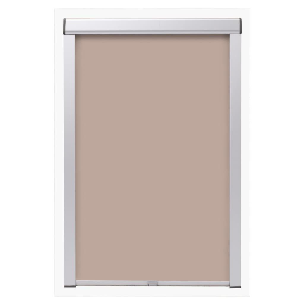 Verdunklungsrollo, vidaXL, Verdunkelungsplisee Beige SK08