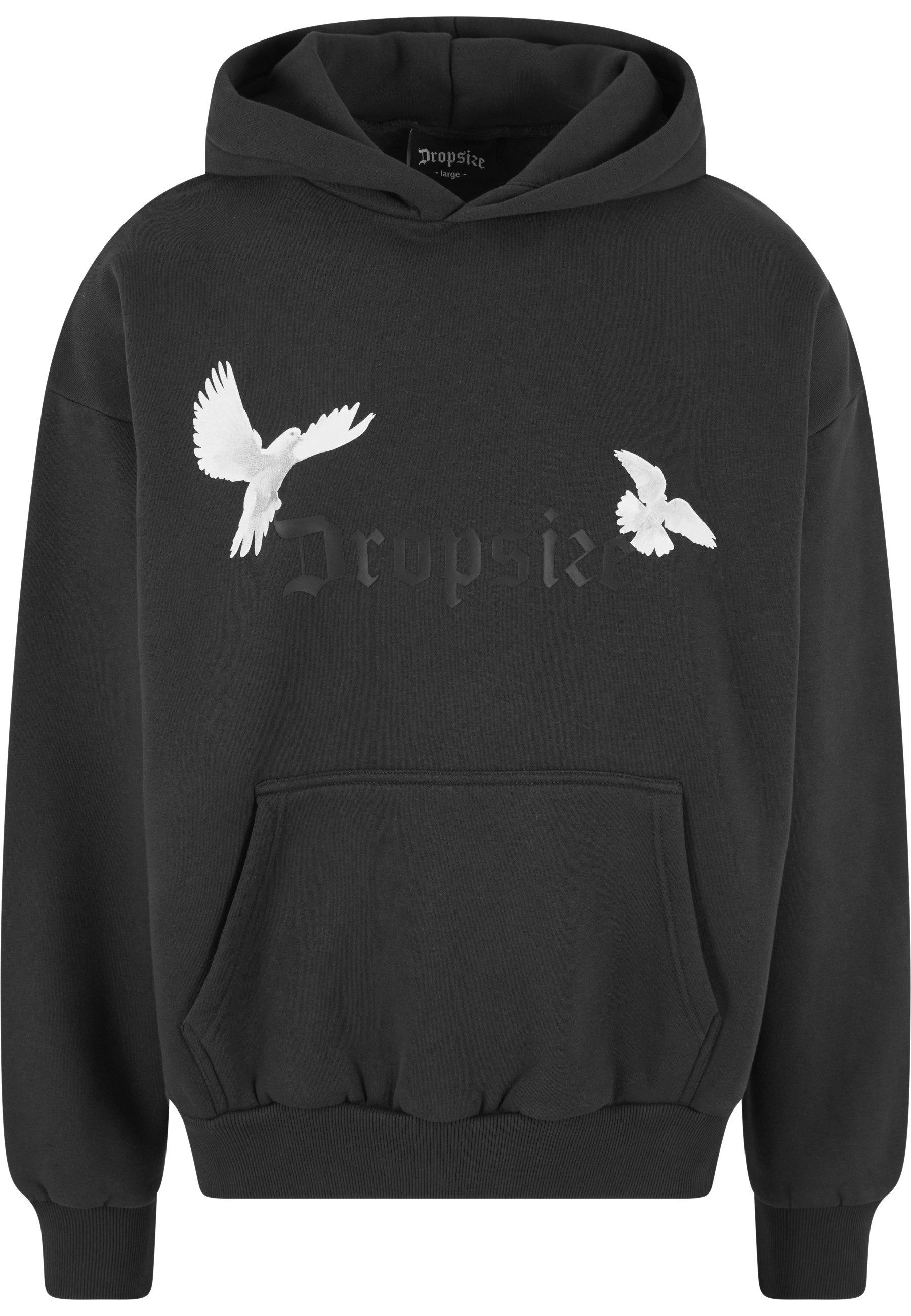 Dropsize Kapuzensweatshirt Dropsize Herren Heavy Oversize Doves Hoodie (1-tlg)