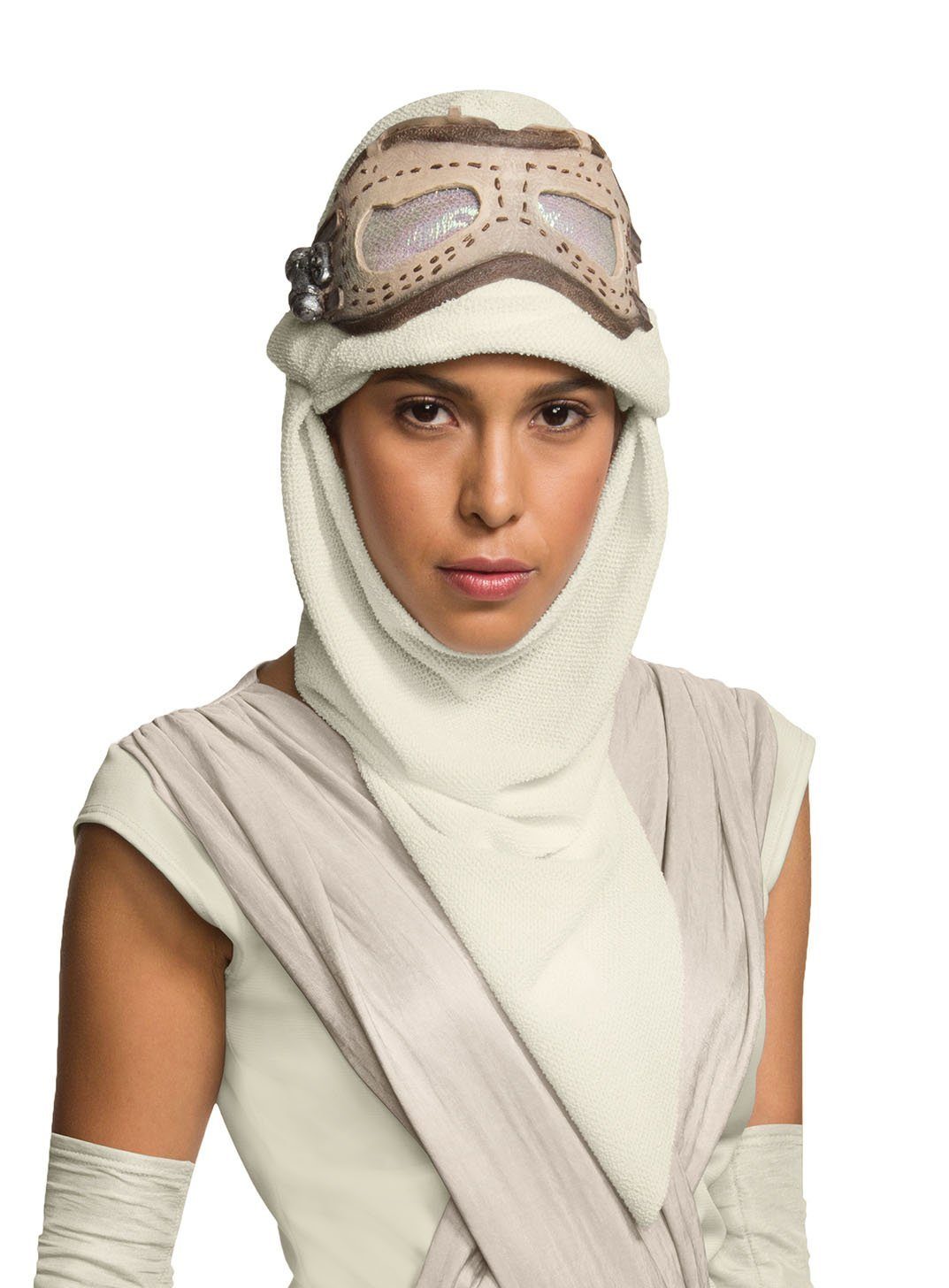Rubie´s Kostüm Star Wars 7 Rey Maske und Kapuze, Original lizenziertes Kostümzubehör aus Star Wars: Das Erwachen der