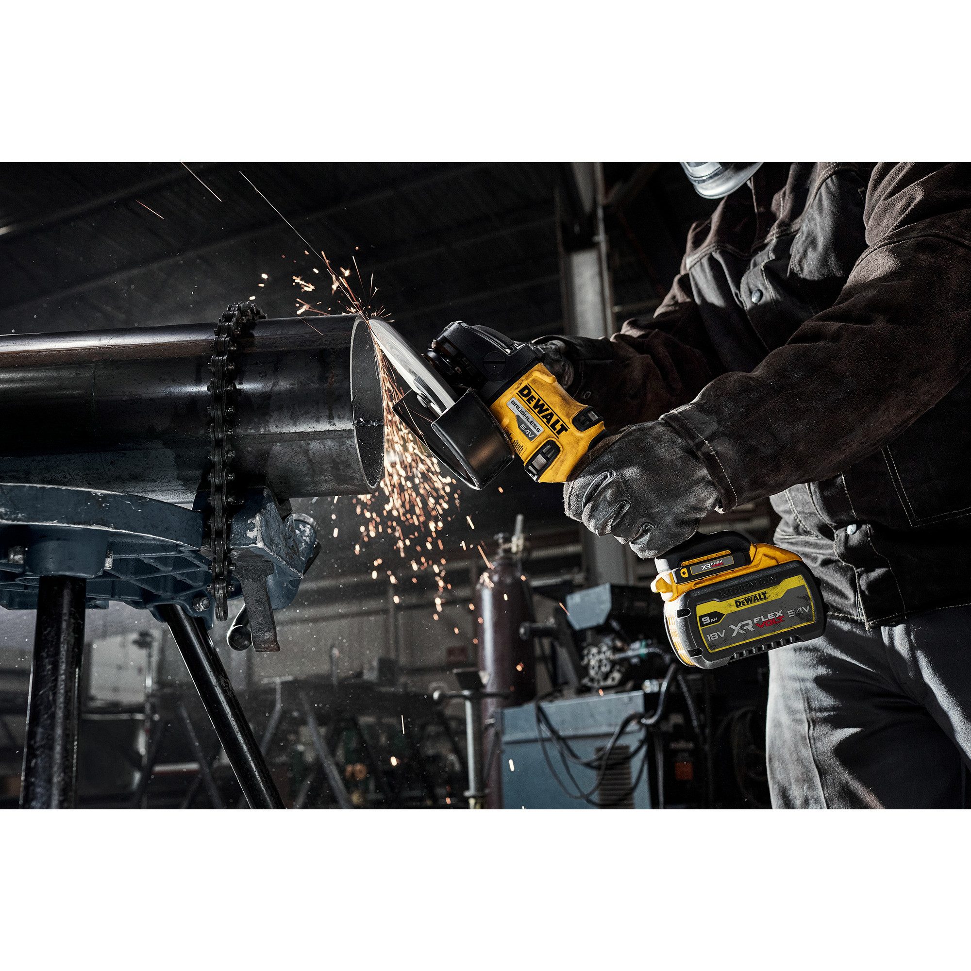 DeWalt Winkelschleifer DEWALT Akku-Winkelschleifer DCG440N, 180mm