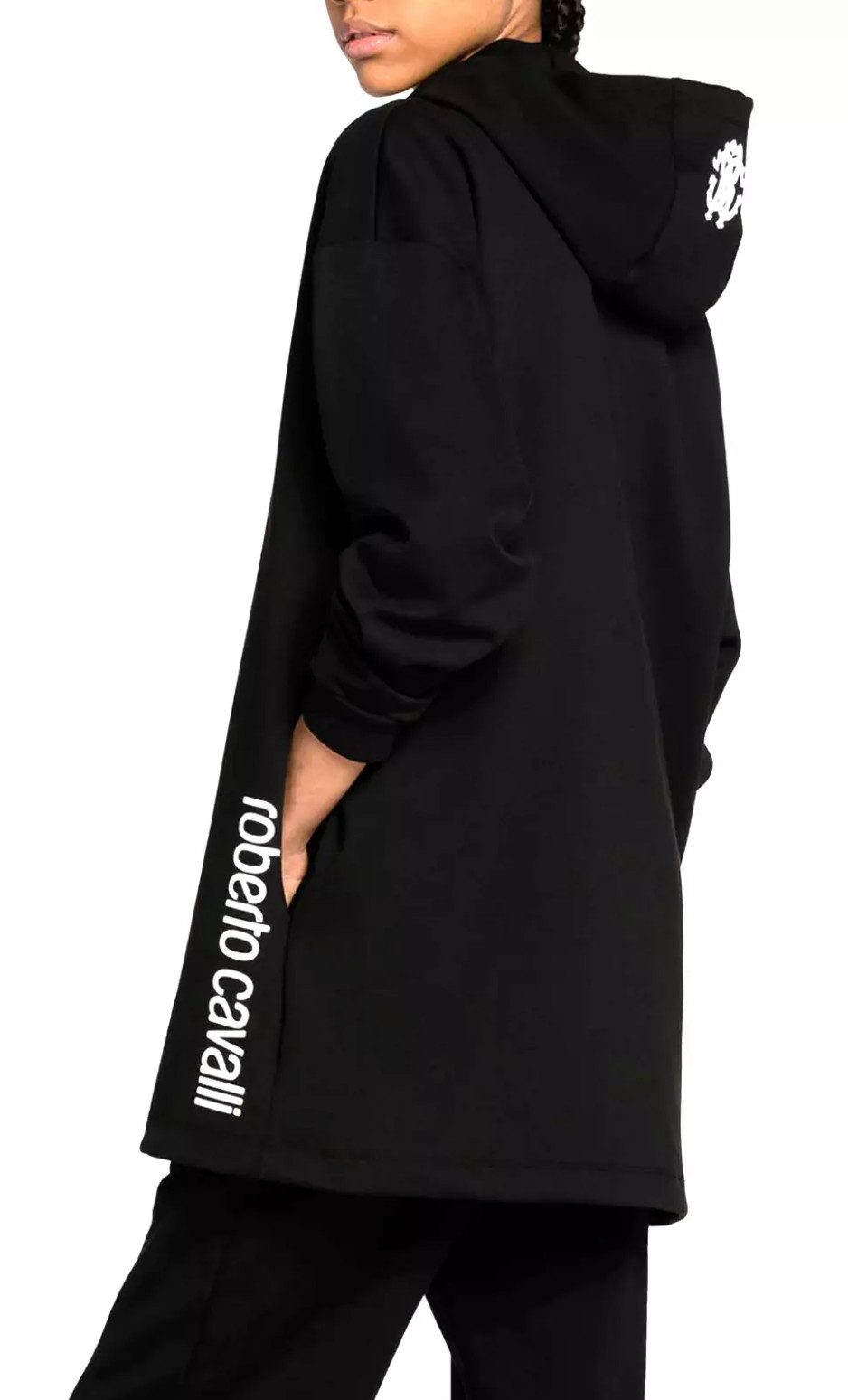 roberto cavalli Kapuzensweatjacke Damen Hooded Jacke Kapuzenpullover Zipper günstig online kaufen