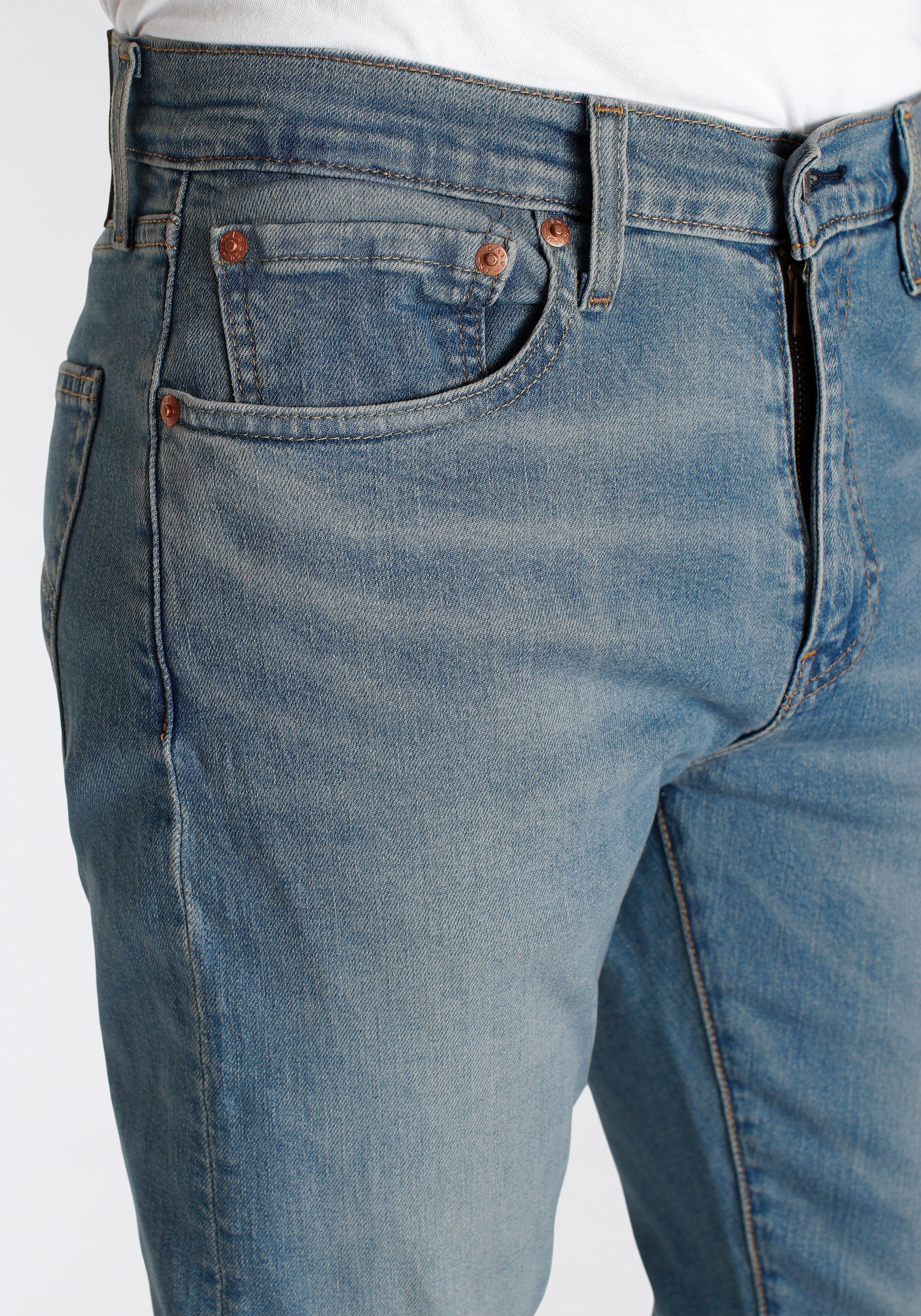 Taper Markenlabel pelican rust Levi's® Fit mit Slim Tapered-fit-Jeans 512