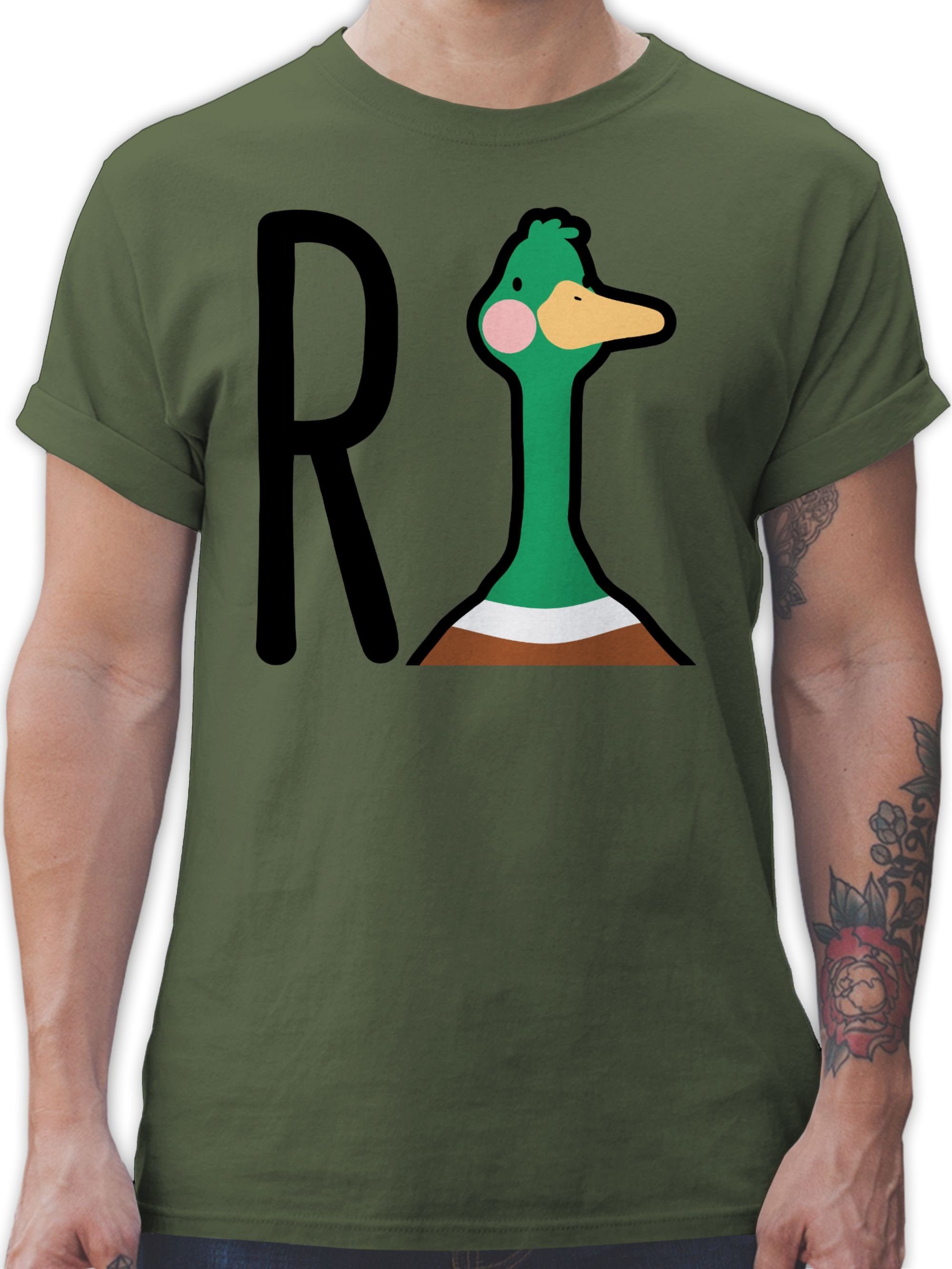 Shirtracer T-Shirt R Ente I Rente günstig online kaufen