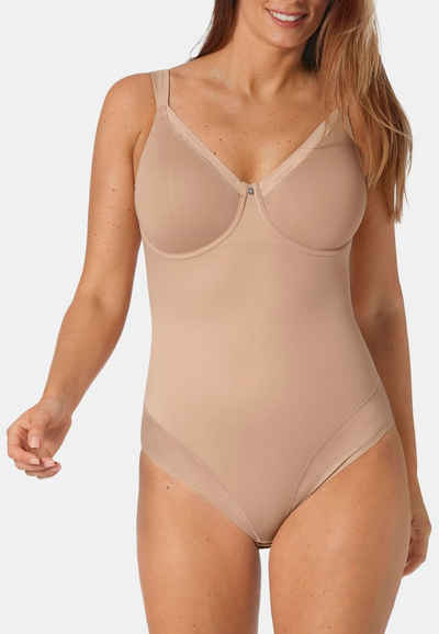 Triumph Body True Shape Sensation BSW (1-tlg) Body - Formende, ungepolsterte Cups, Details aus zarter Tüll-Spitze