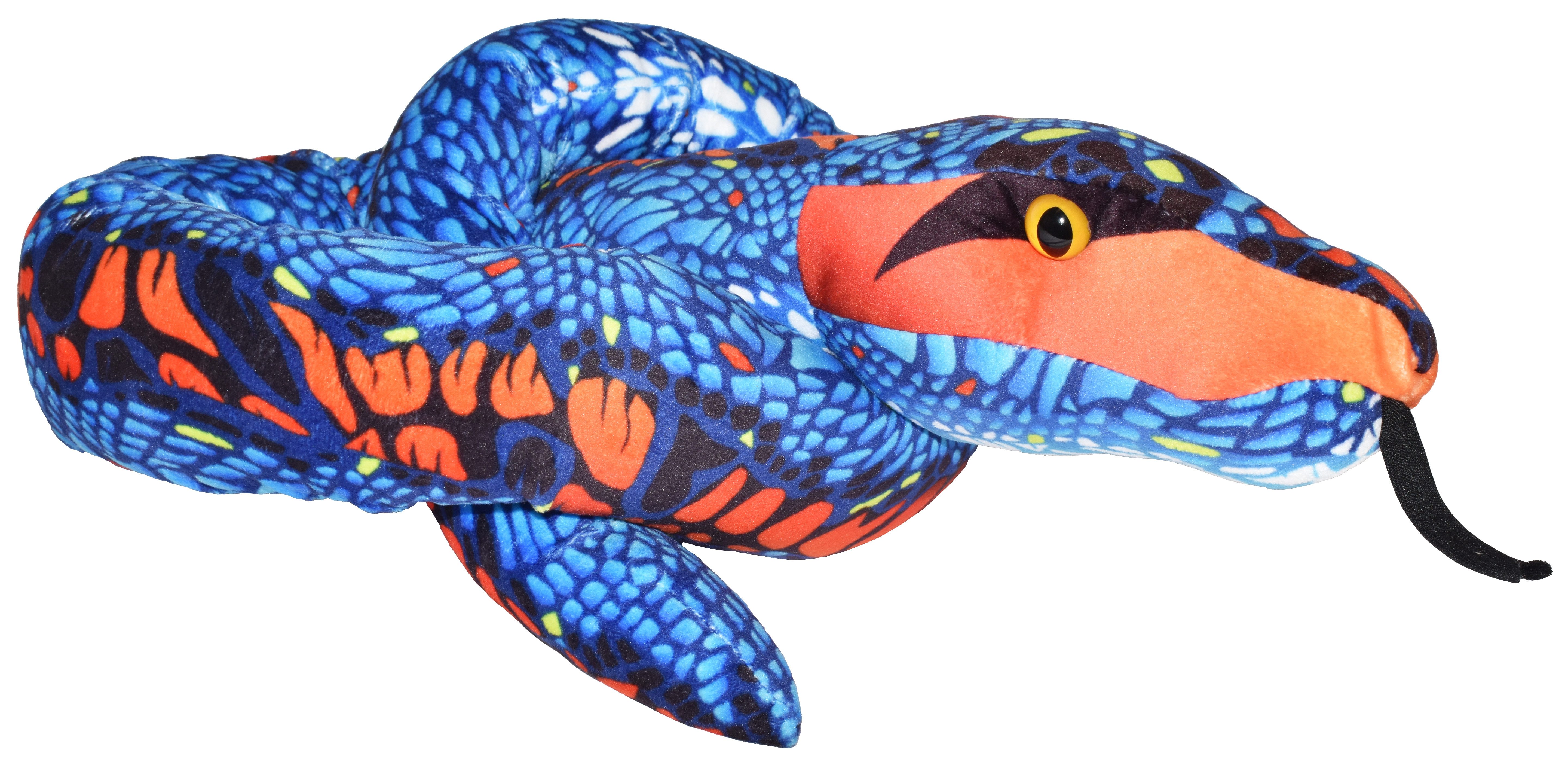 WILD REPUBLIC    Kuscheltier Wild Republic - Kuscheltier - Snakesss - Blau Orange