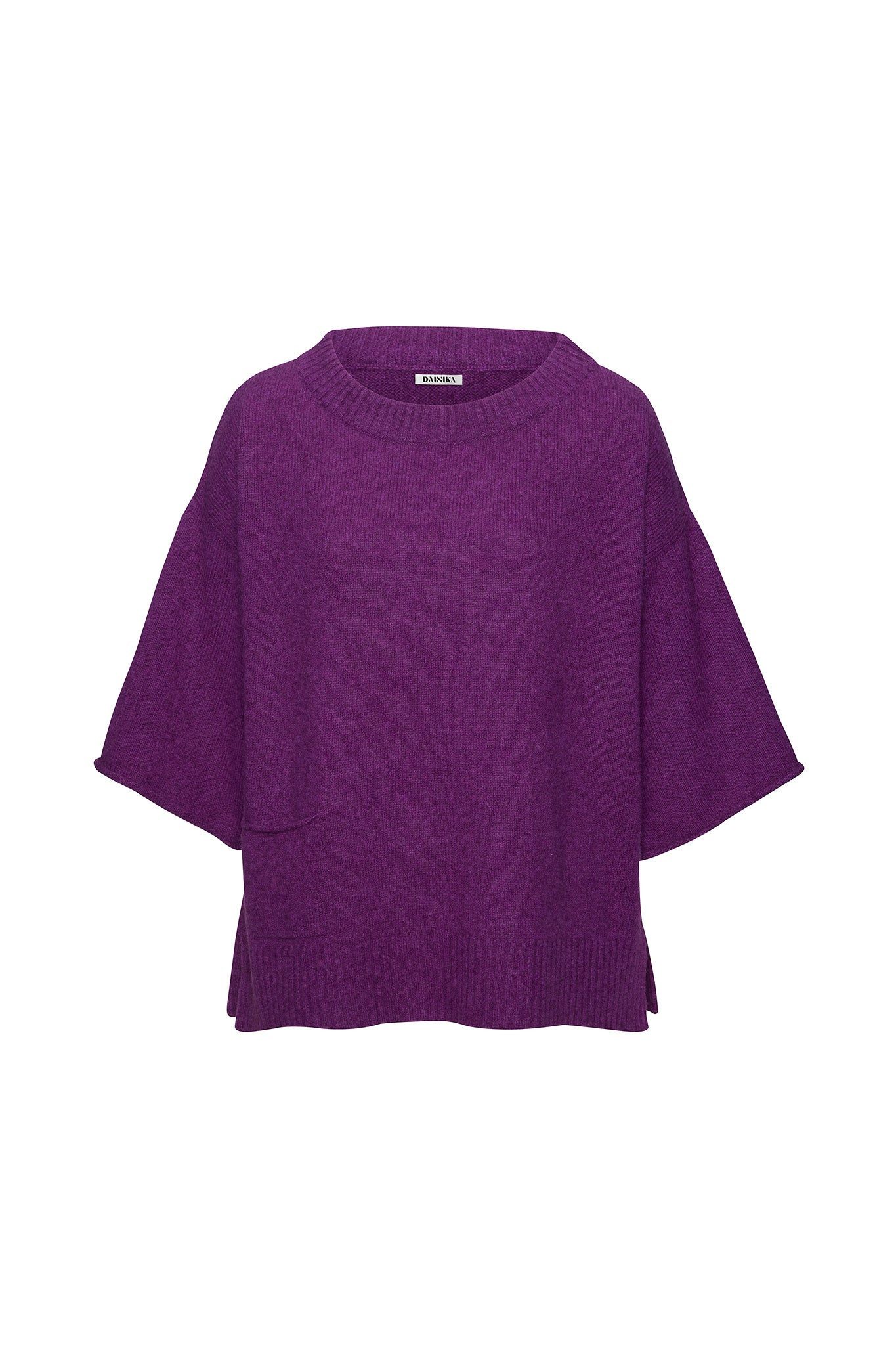 DAINIKA Wollpullover Oversize Damen Wollpullover mit günstig online kaufen
