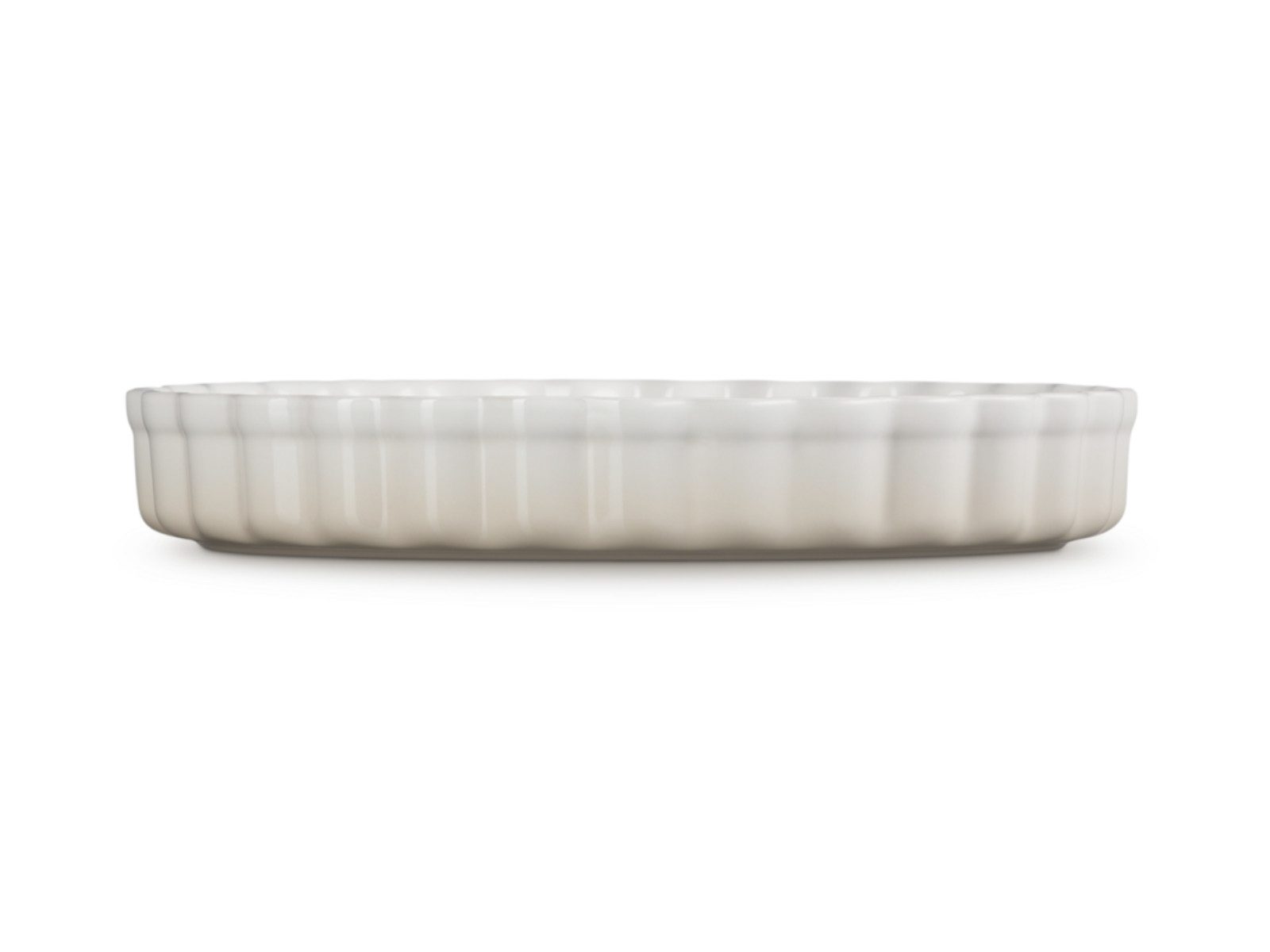 LE CREUSET Auflaufform Tarteform Tradition meringue 24cm, Steinzeug